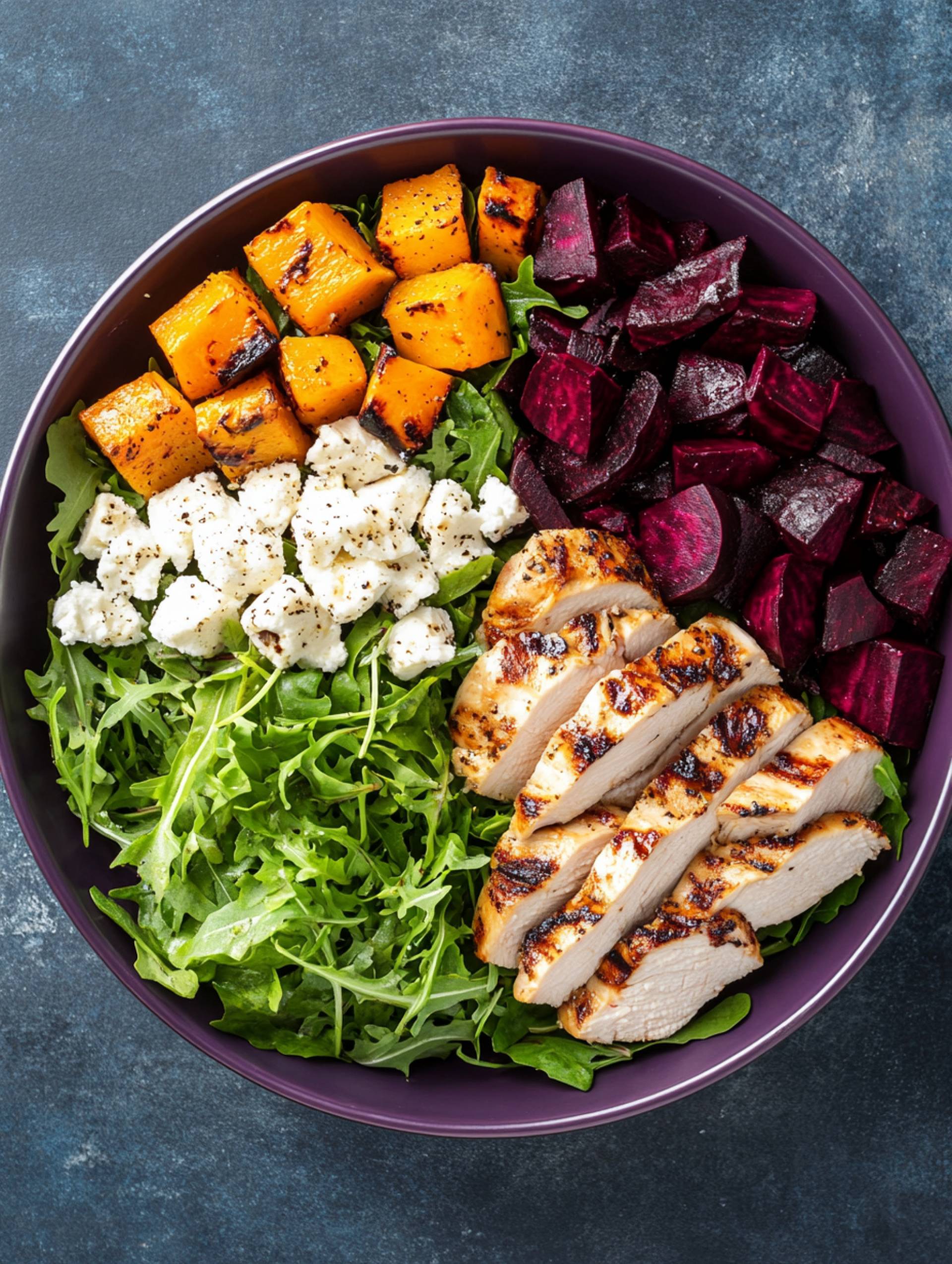 Beet Salad with Chicken