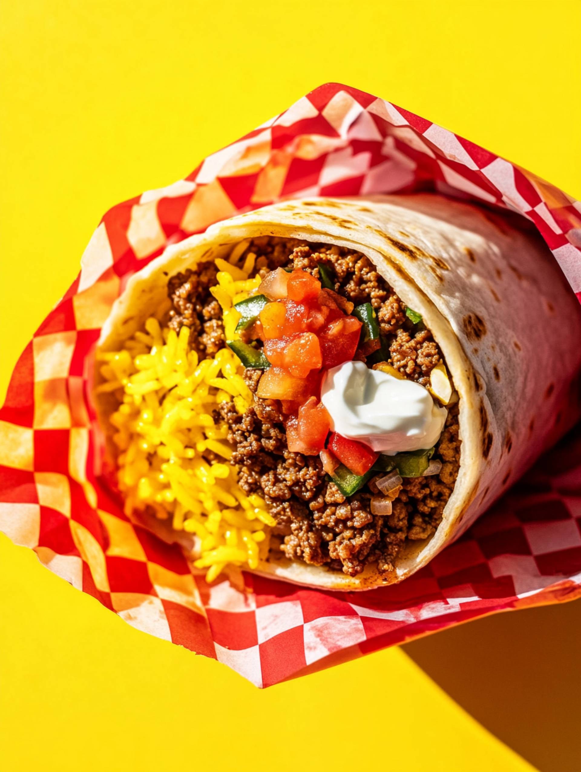 Taco Beef Burrito