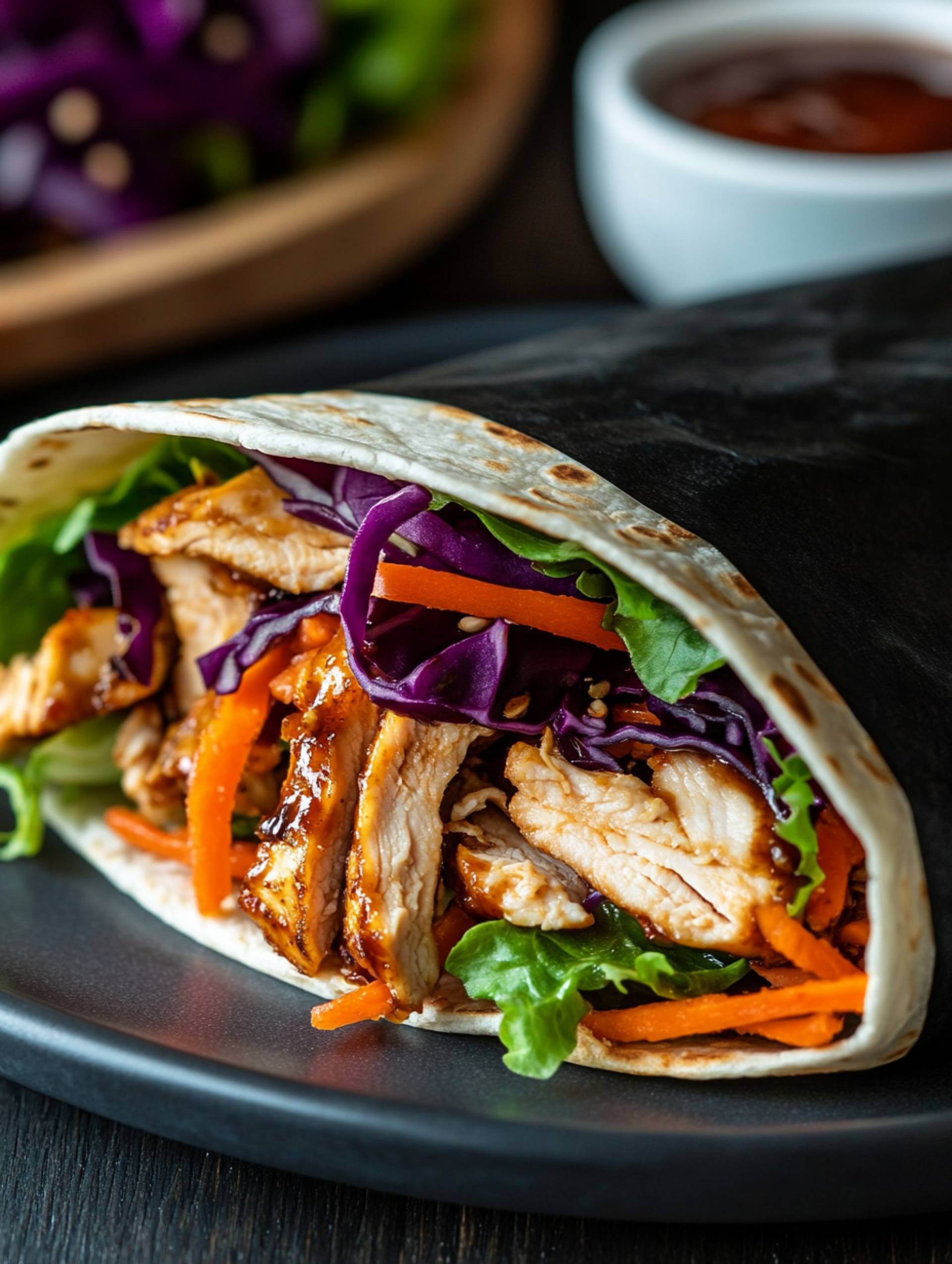 Asian Chicken Wrap