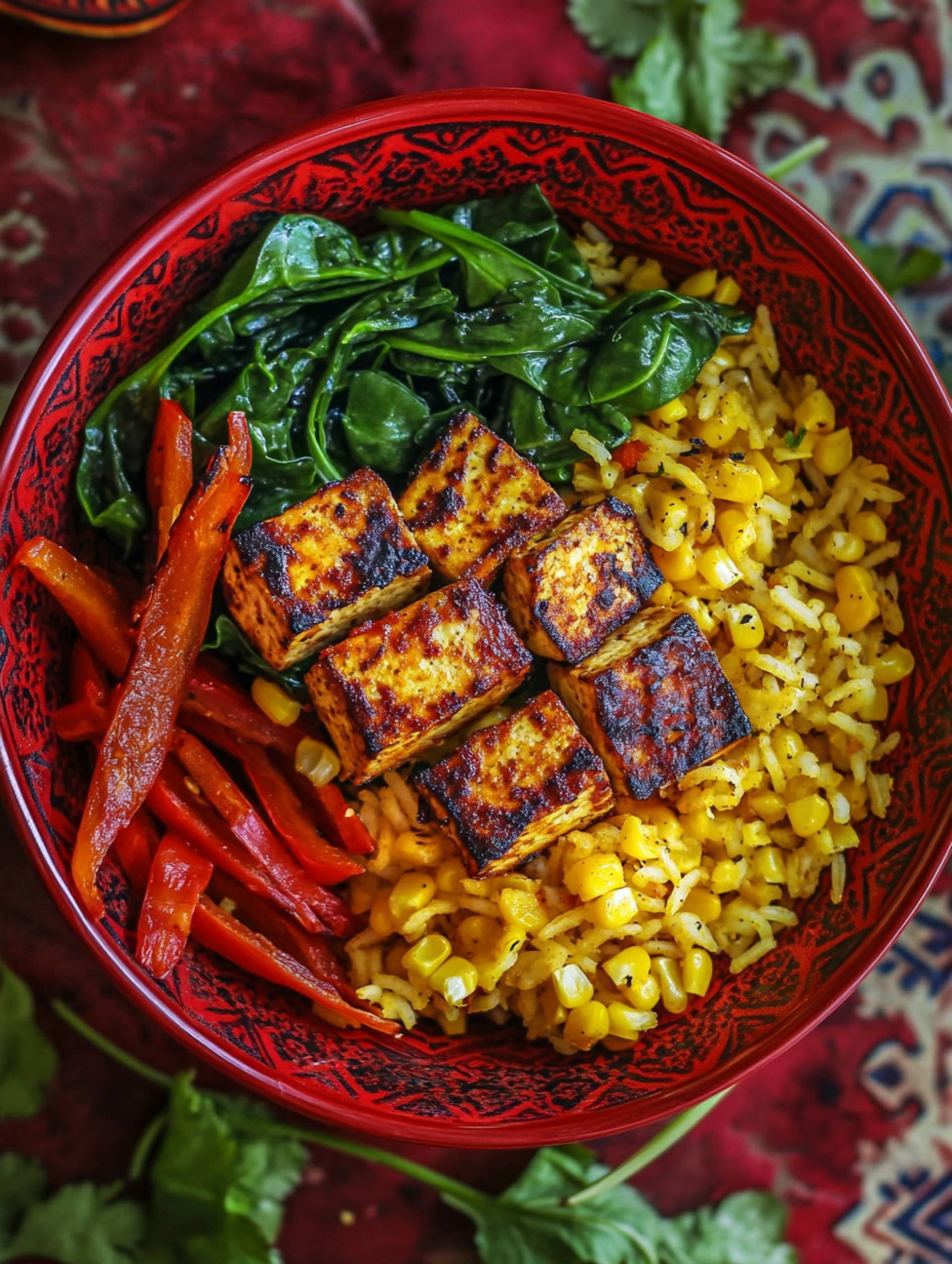 Peri Peri Tofu Bowl