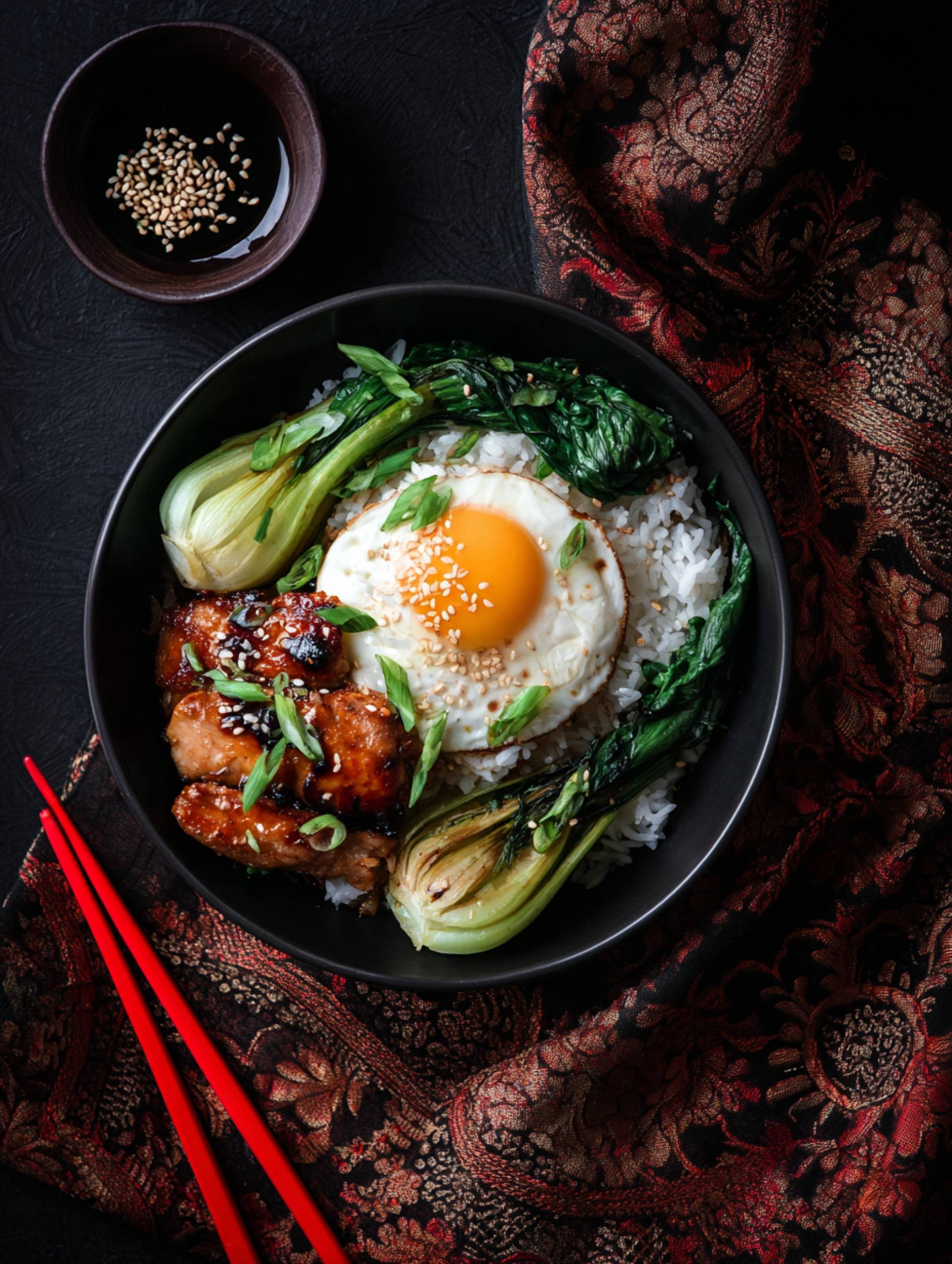 Thai Basil Chicken Bowl
