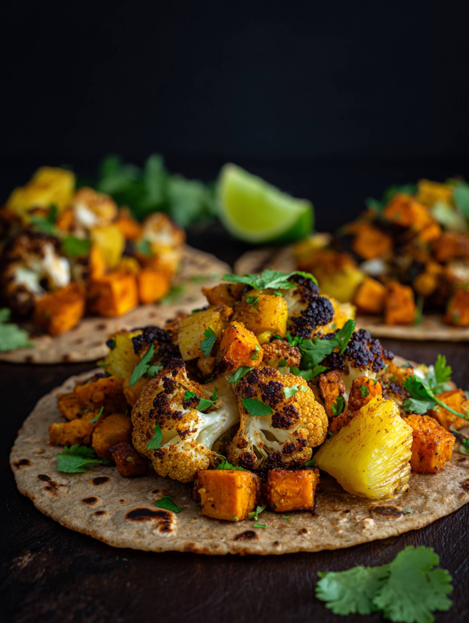 Jerk Cauliflower Tacos