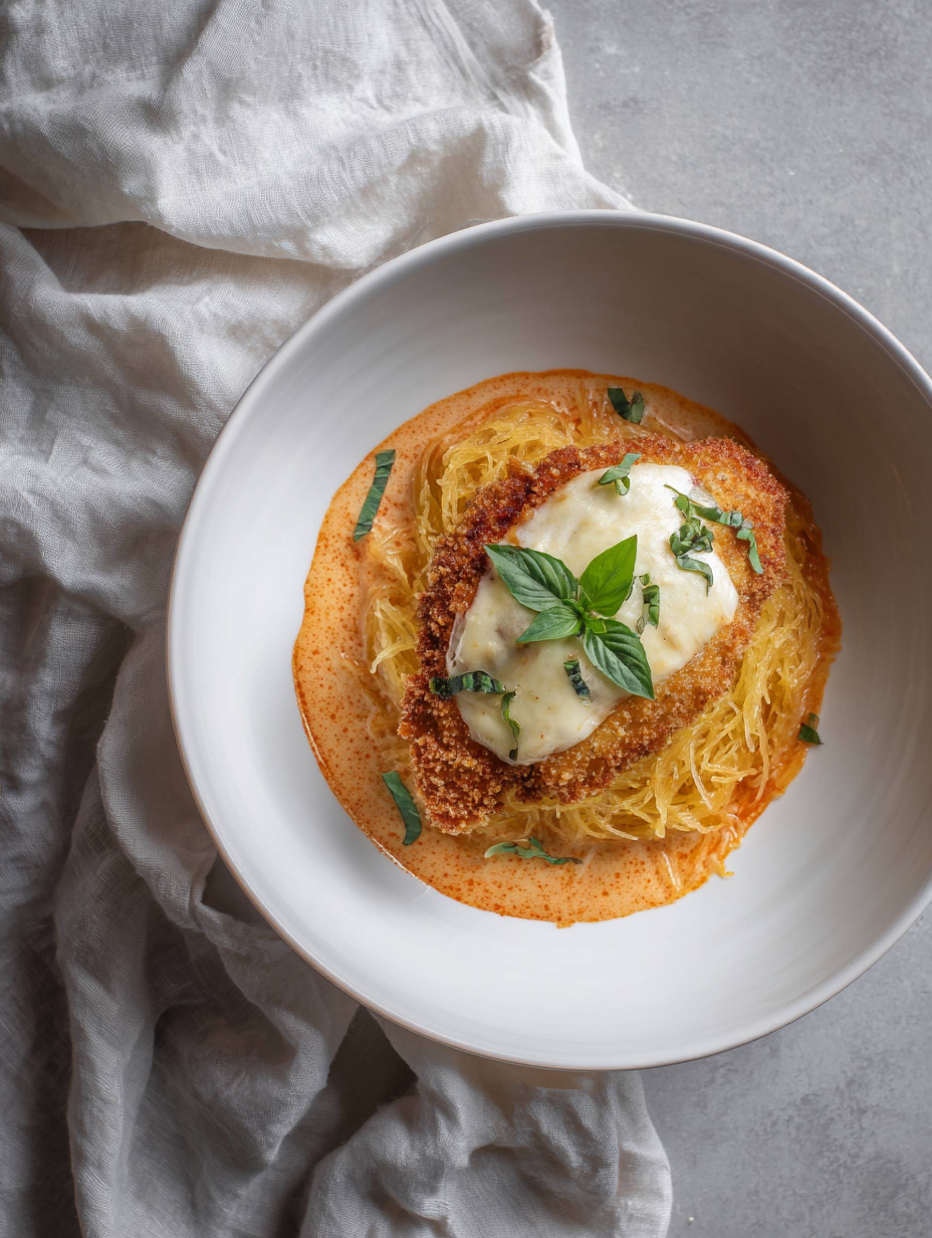 Vodka Chicken Parm [Low Carb]
