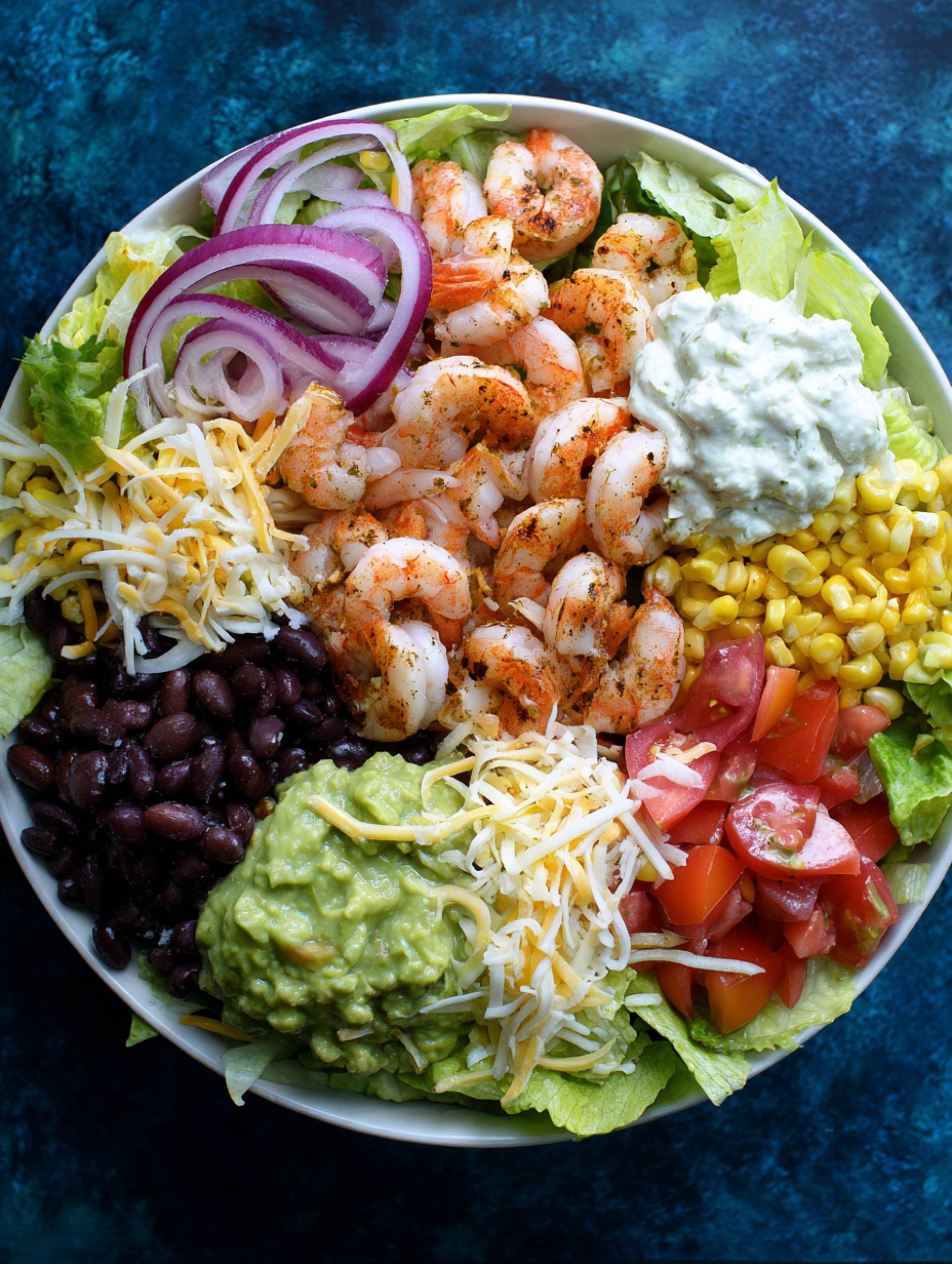 Shrimp Taco Salad
