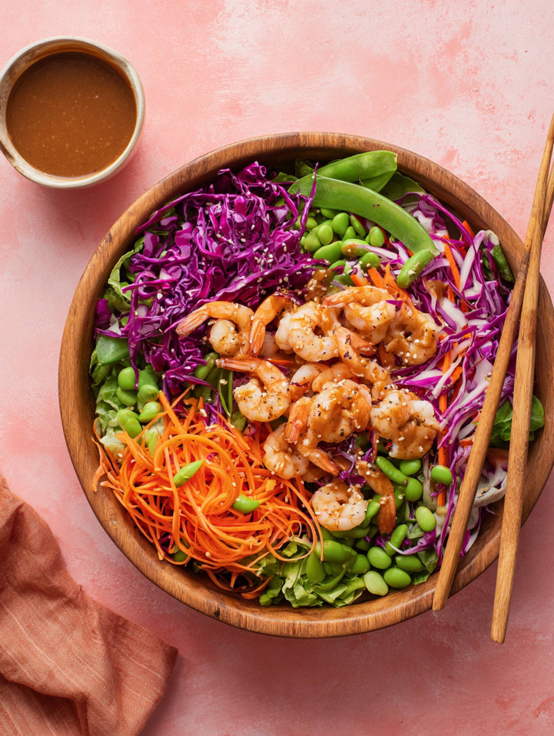 Thai Peanut Shrimp Salad
