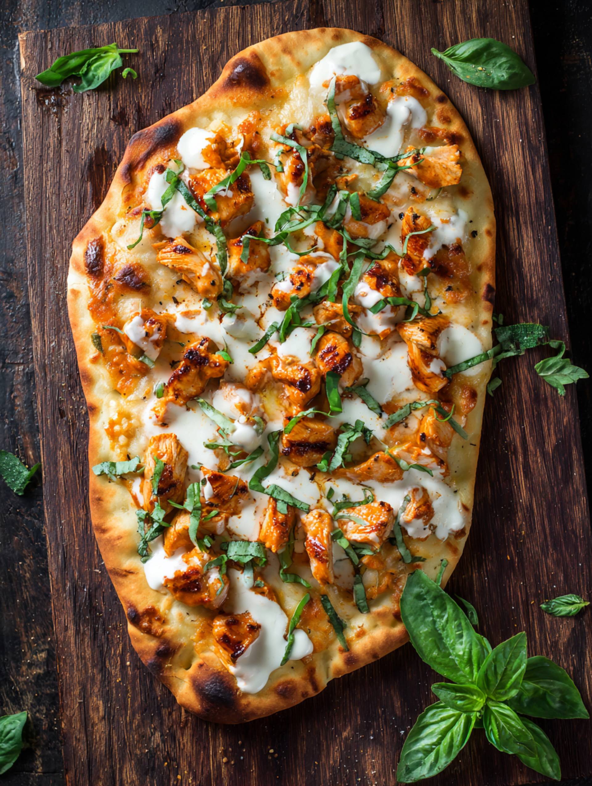 Vodka Chicken Pizza