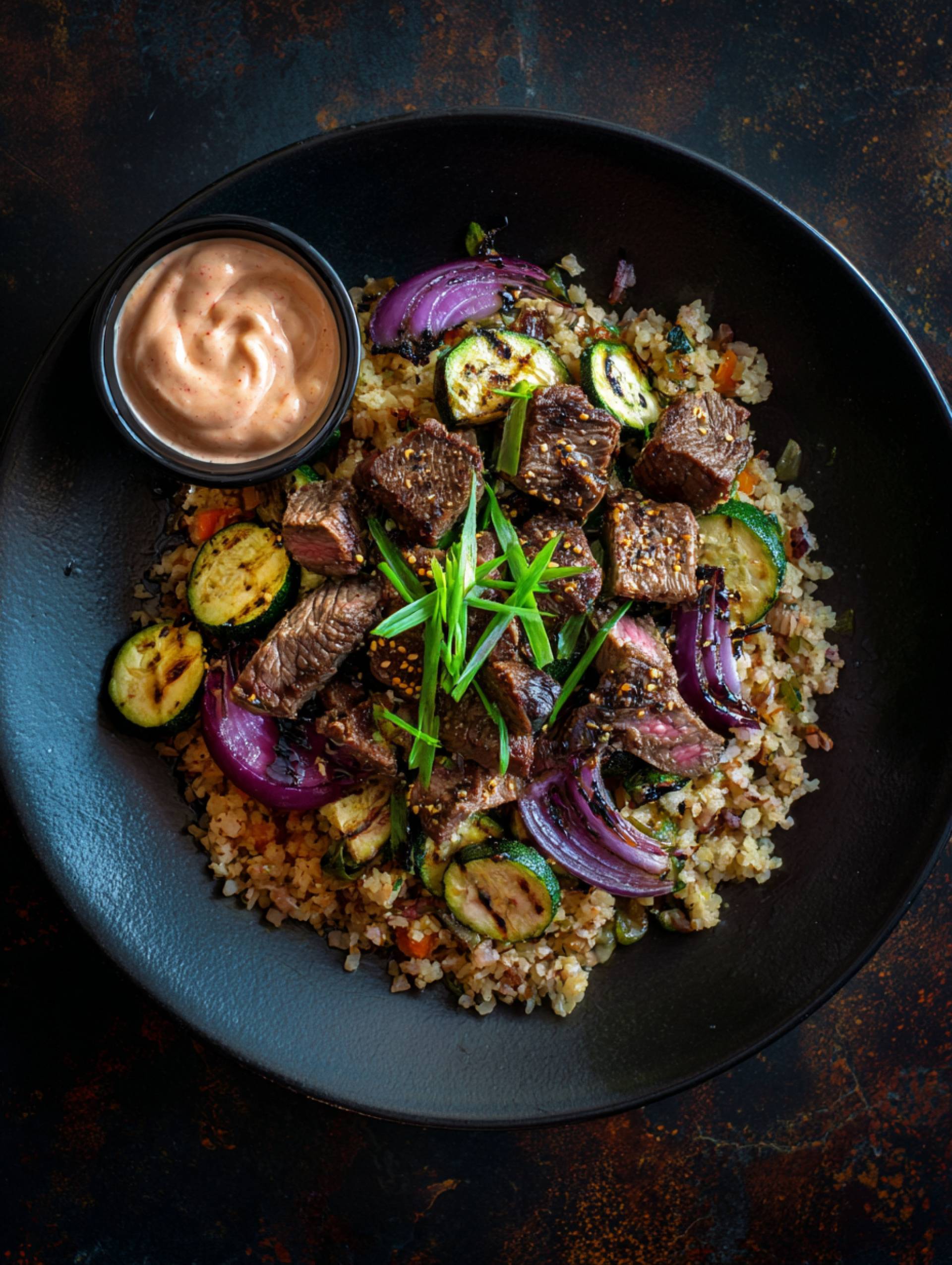 Hibachi Steak Bowl [Low Carb]