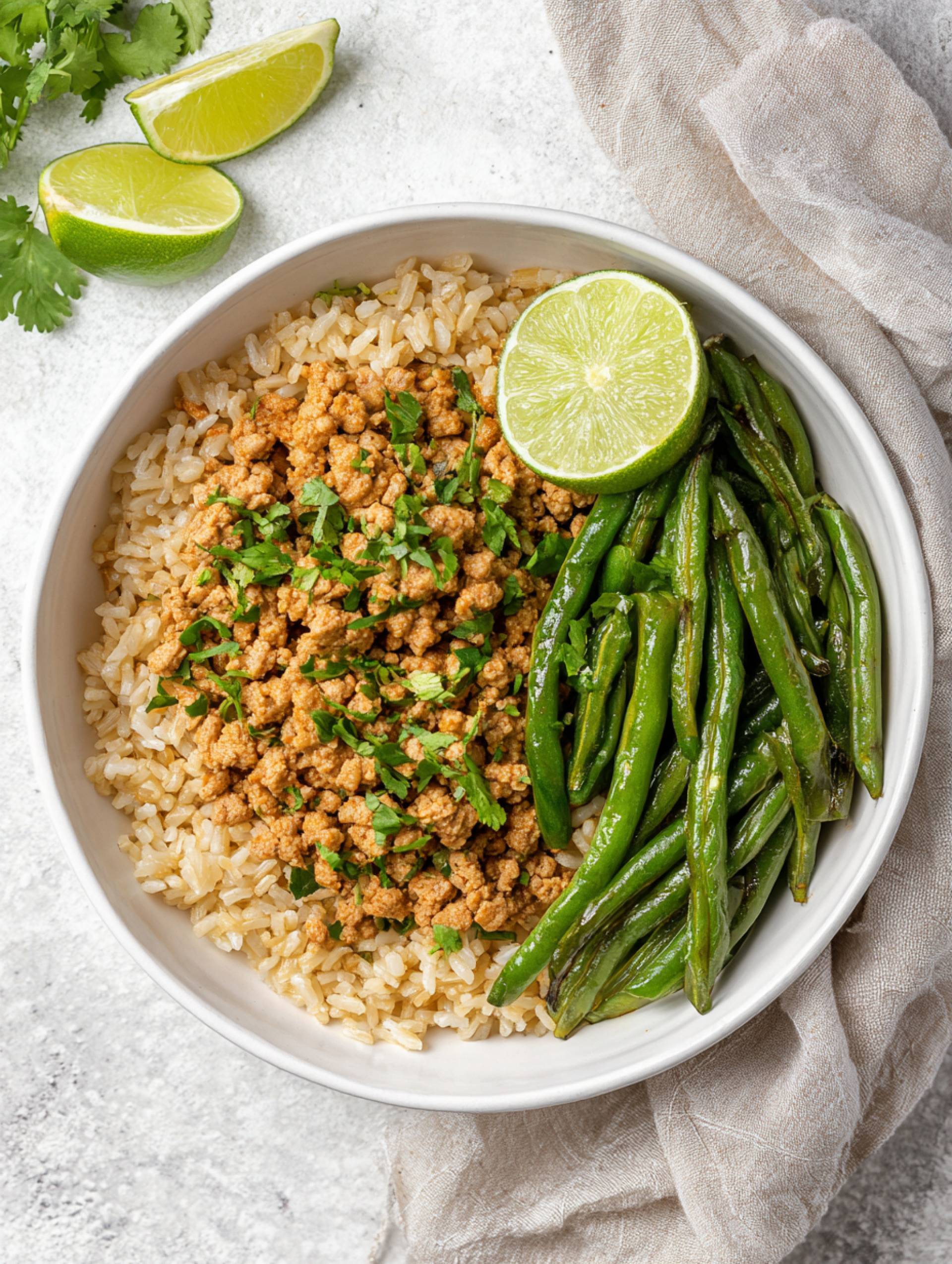 Ground Turkey & Brown Rice