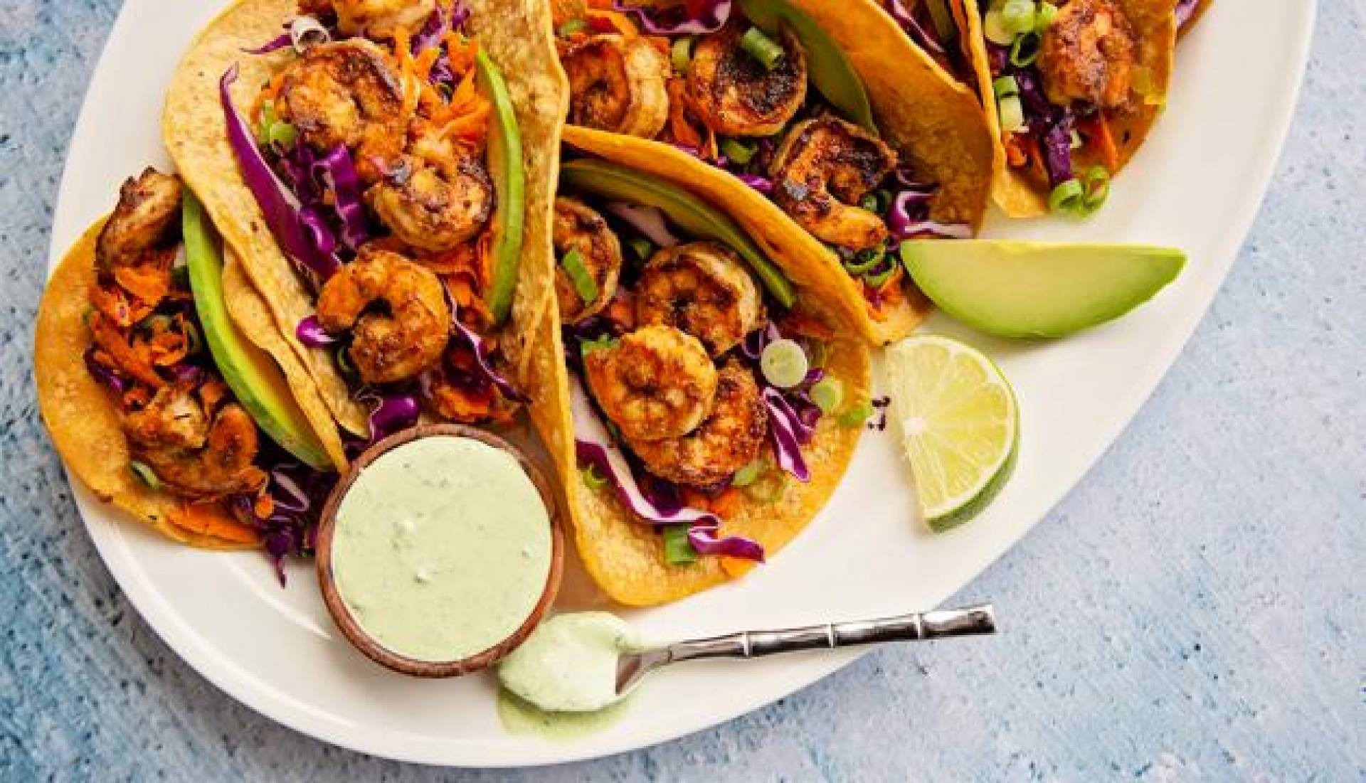 Chipotle Lime Shrimp Tacos