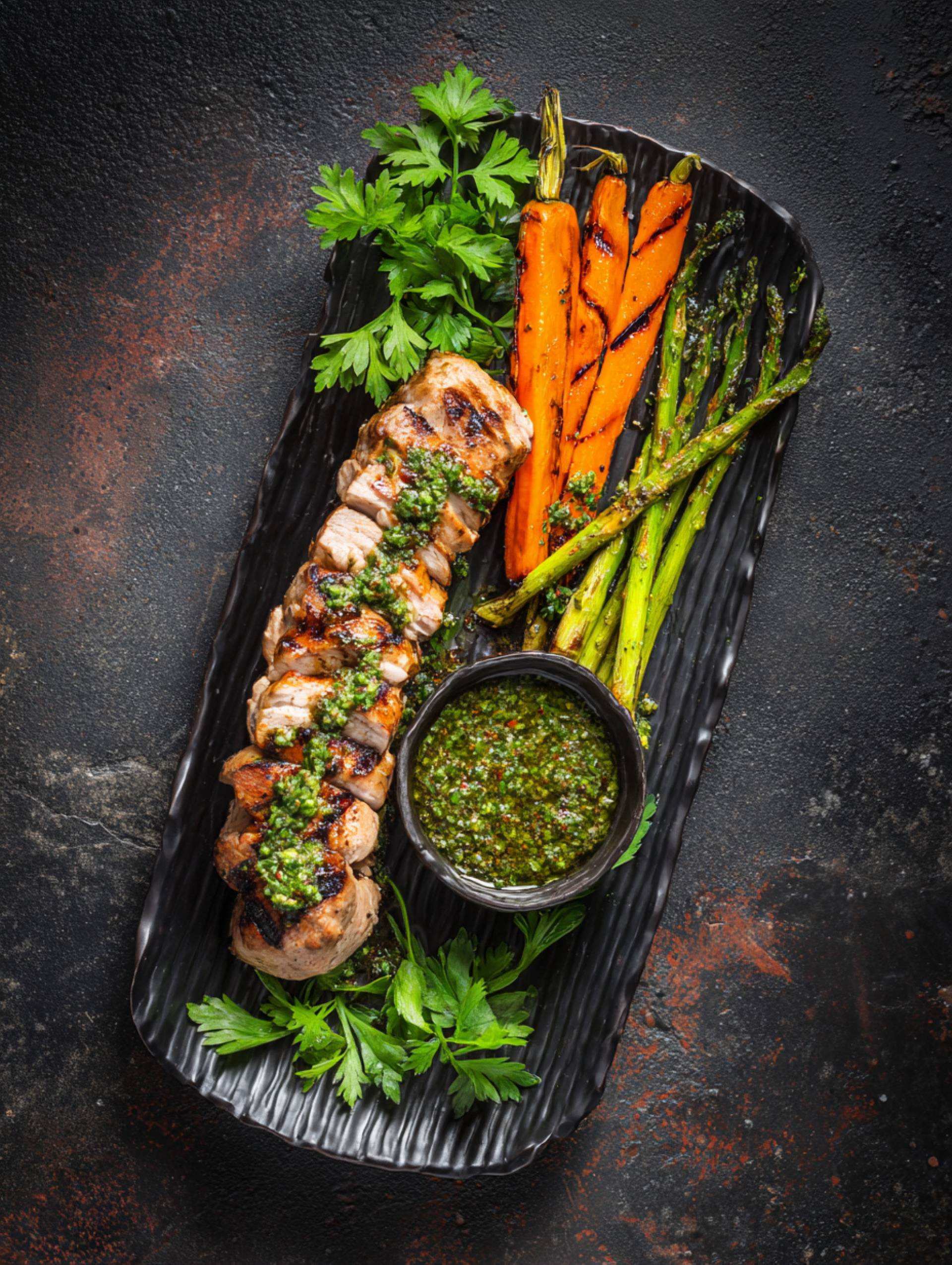 Chimichurri Pork Tenderloin [Low Carb]