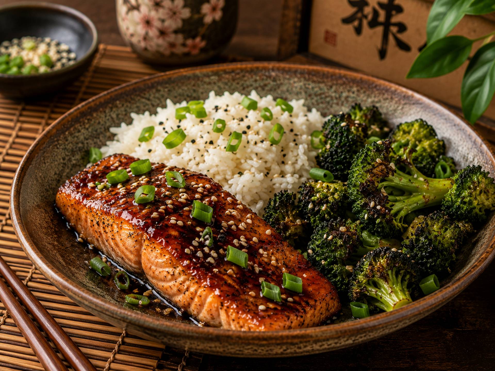 Sesame Ginger Salmon