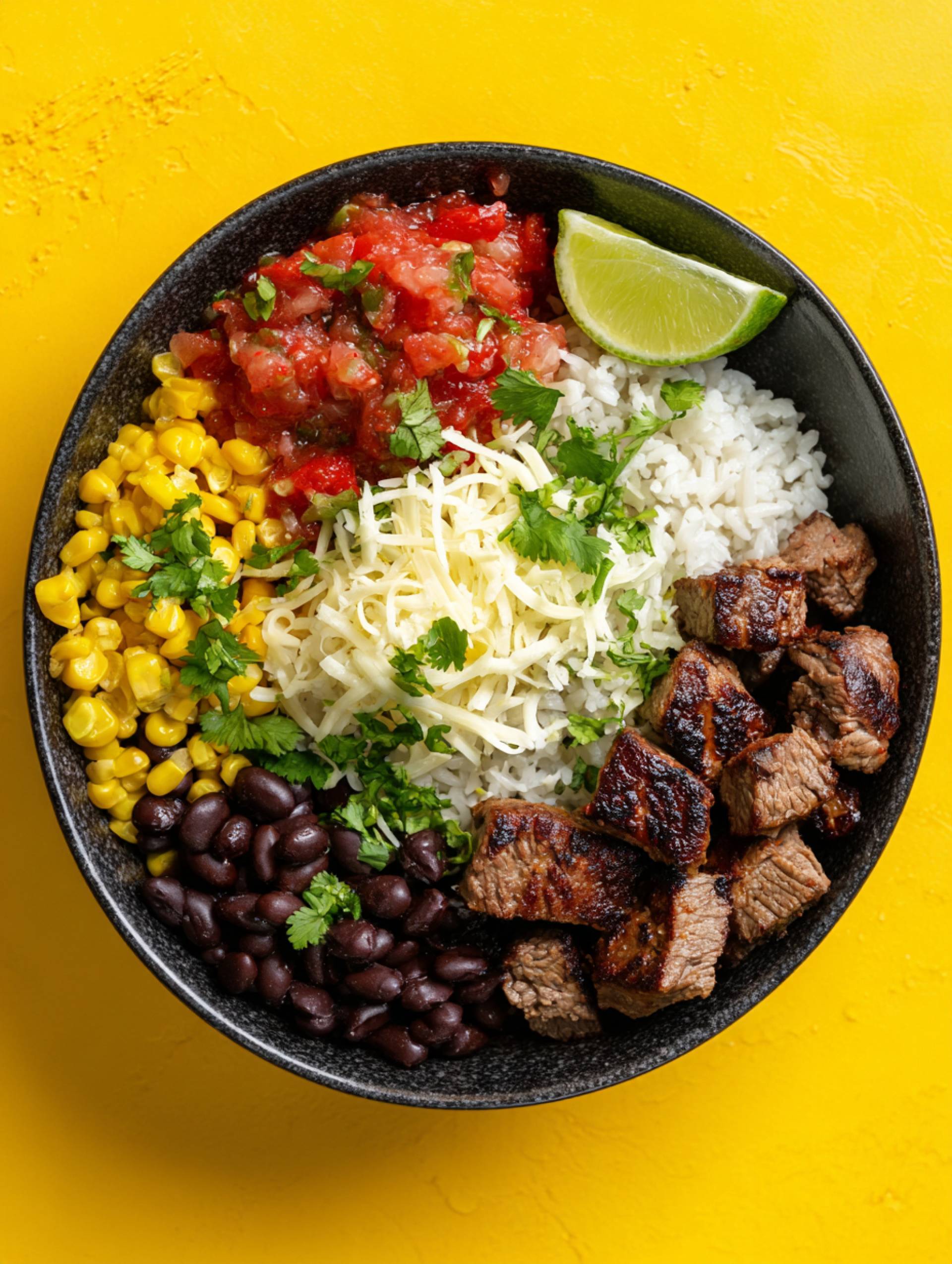 Burrito Bowl: Steak