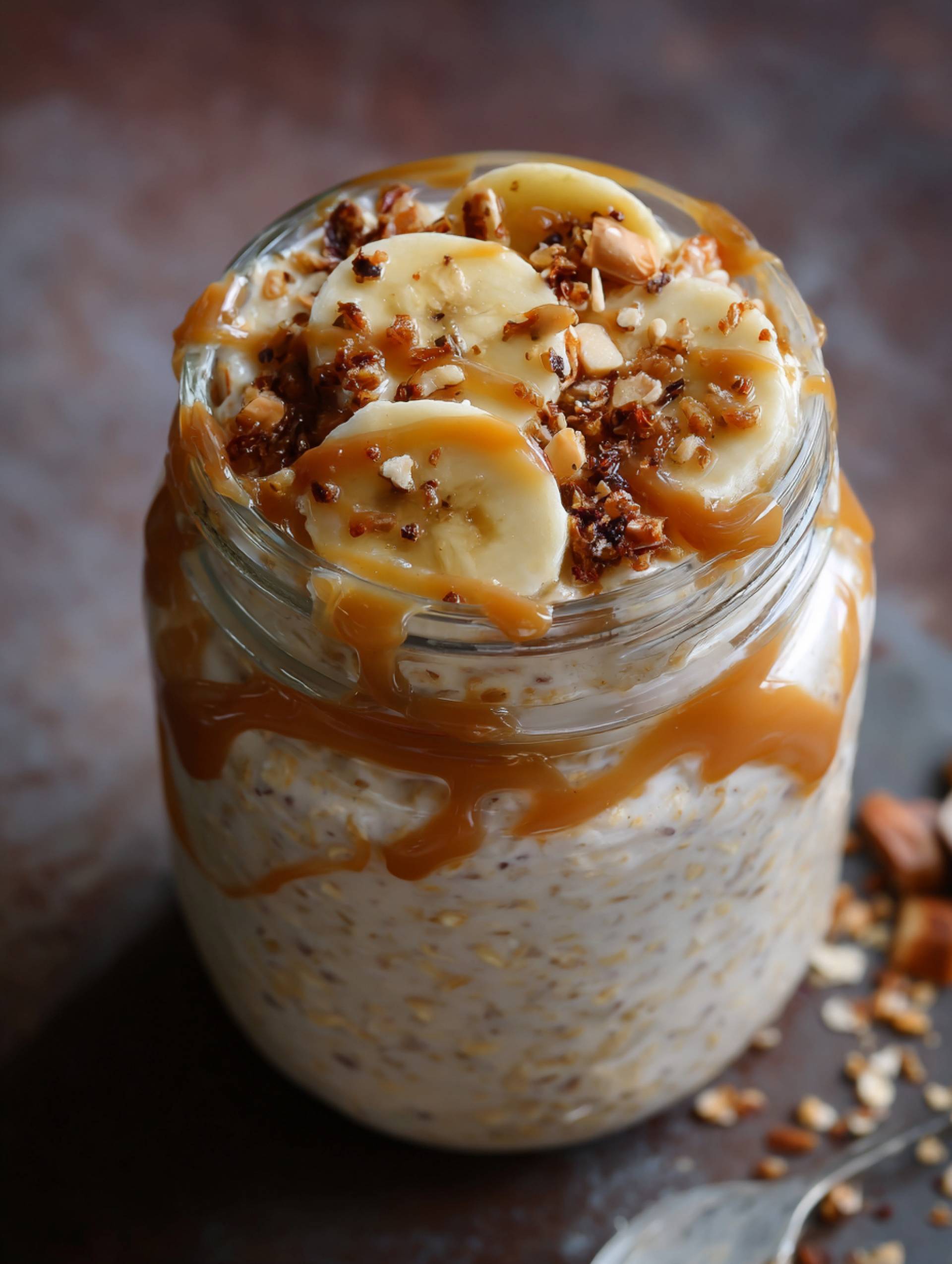Banoffee Overnight Oats