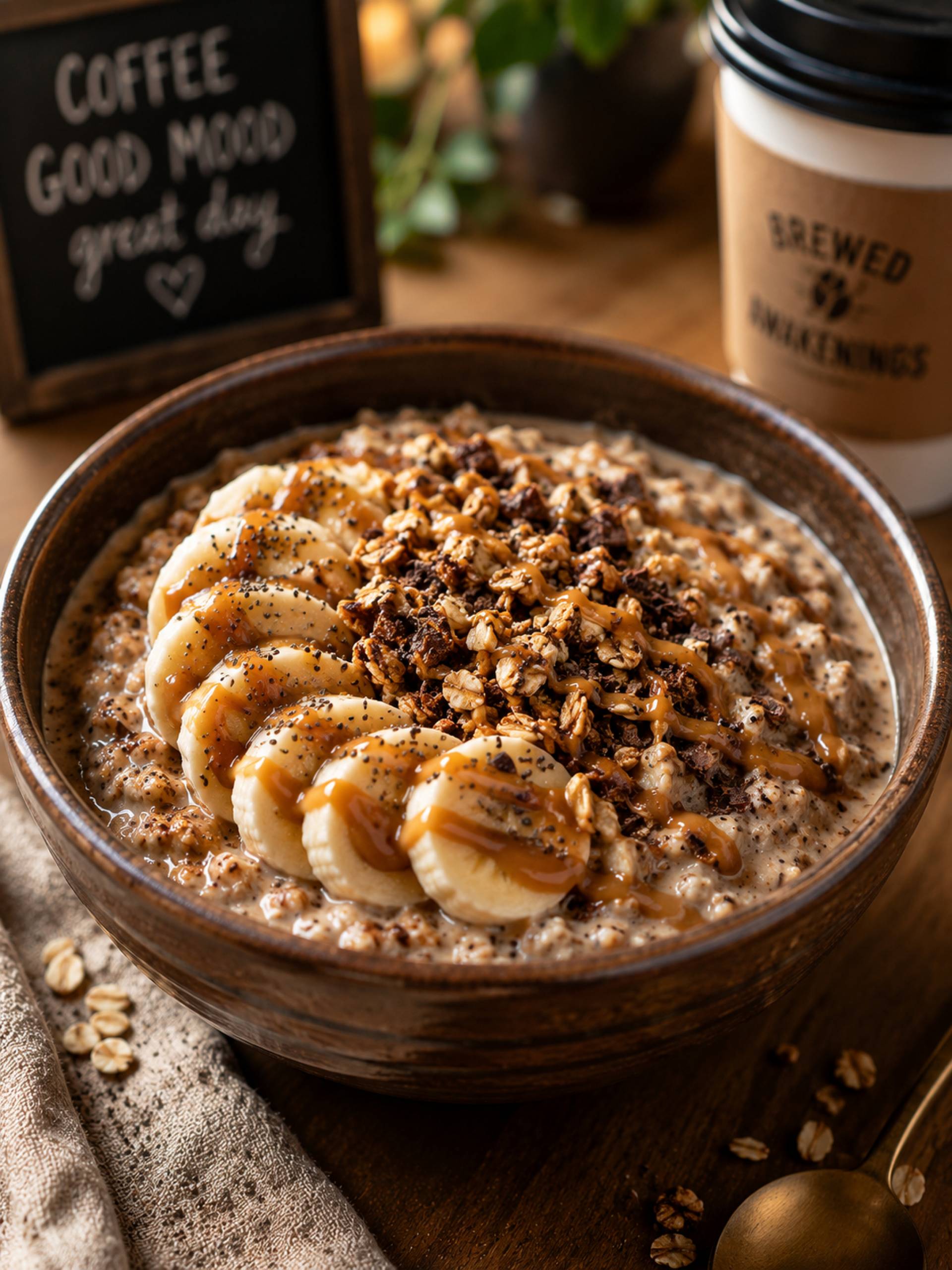 Banoffee Overnight Oats