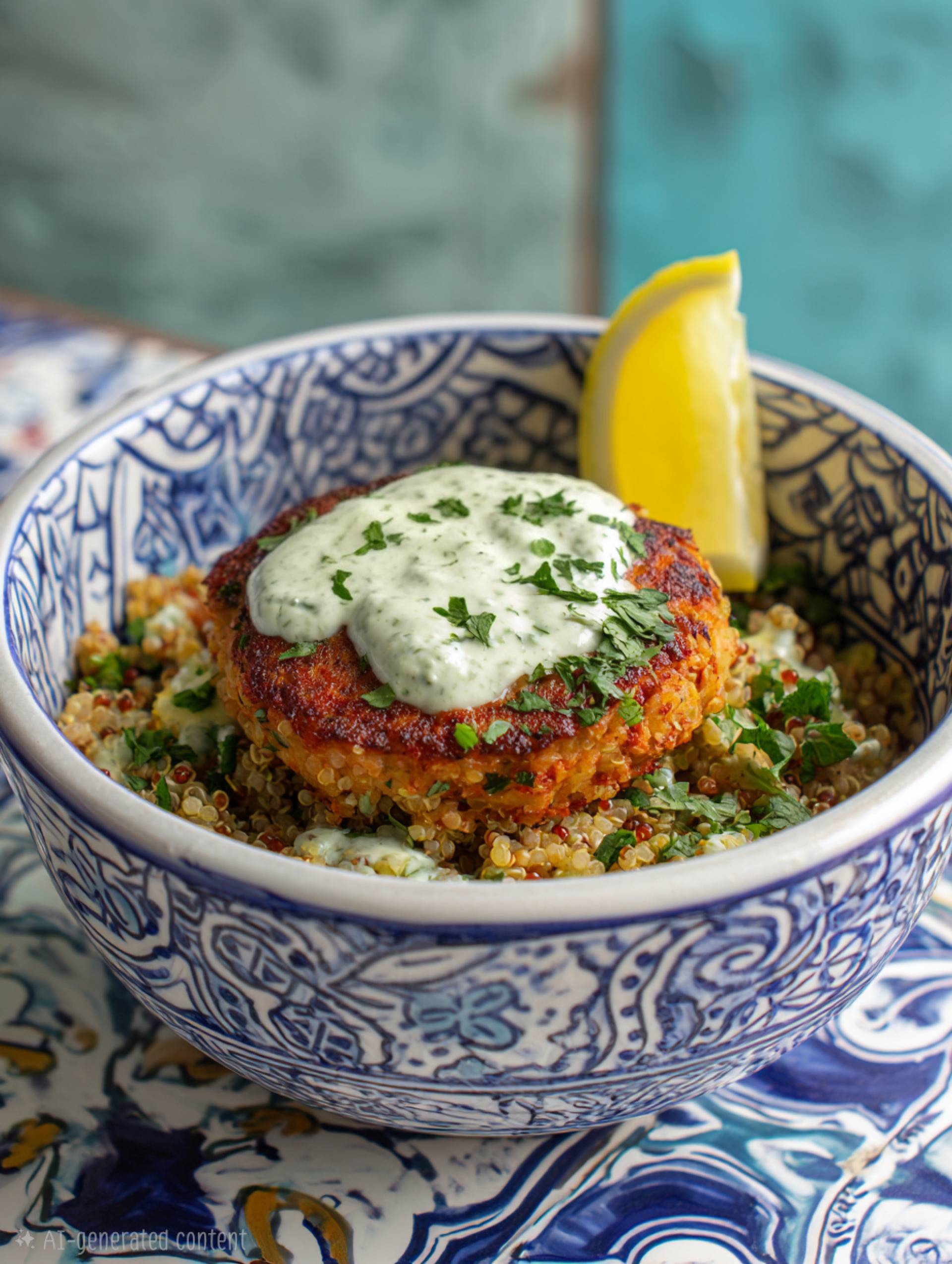 Salmon Power Grain Bowl