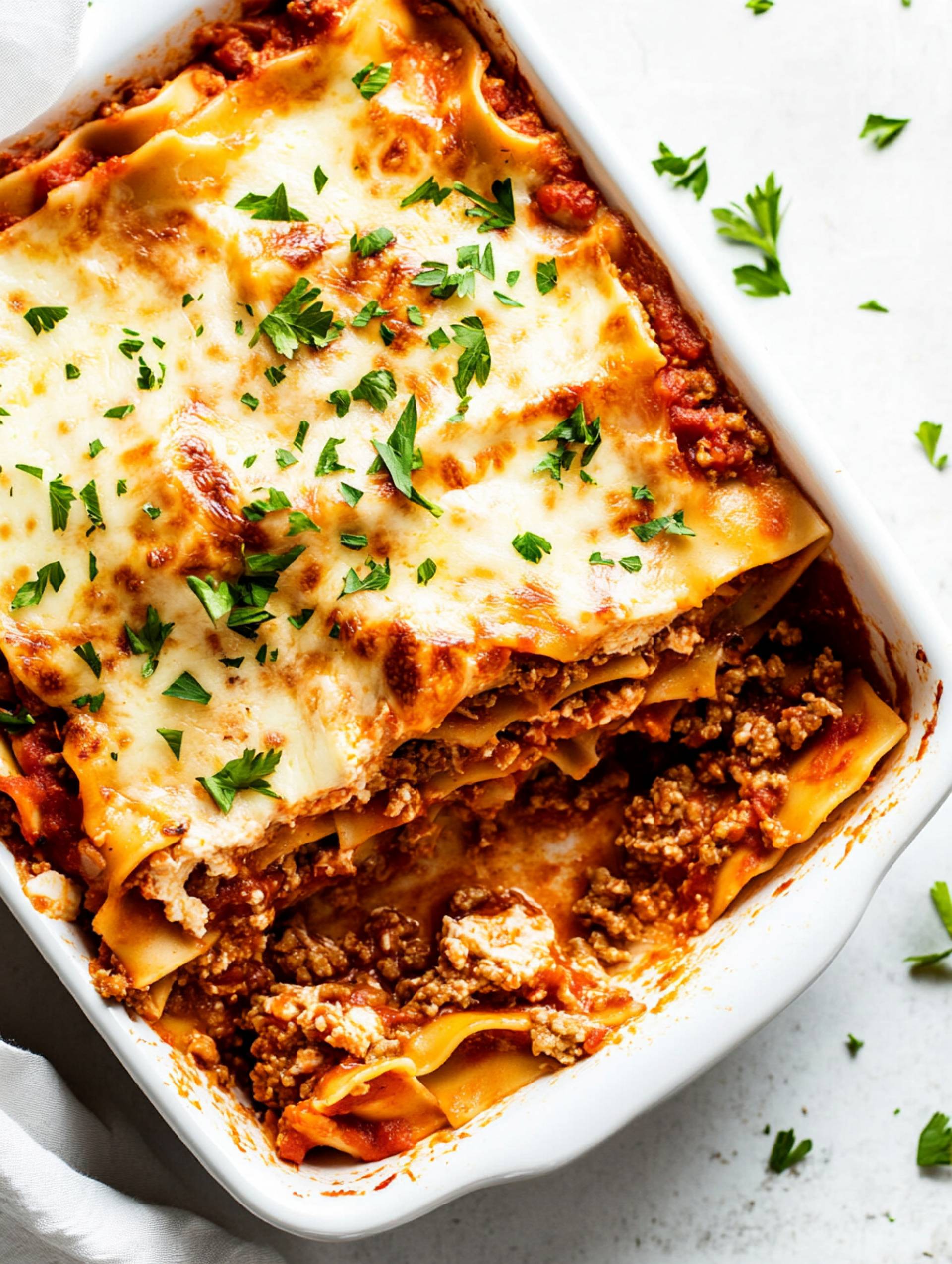 Ground Turkey Lasagna