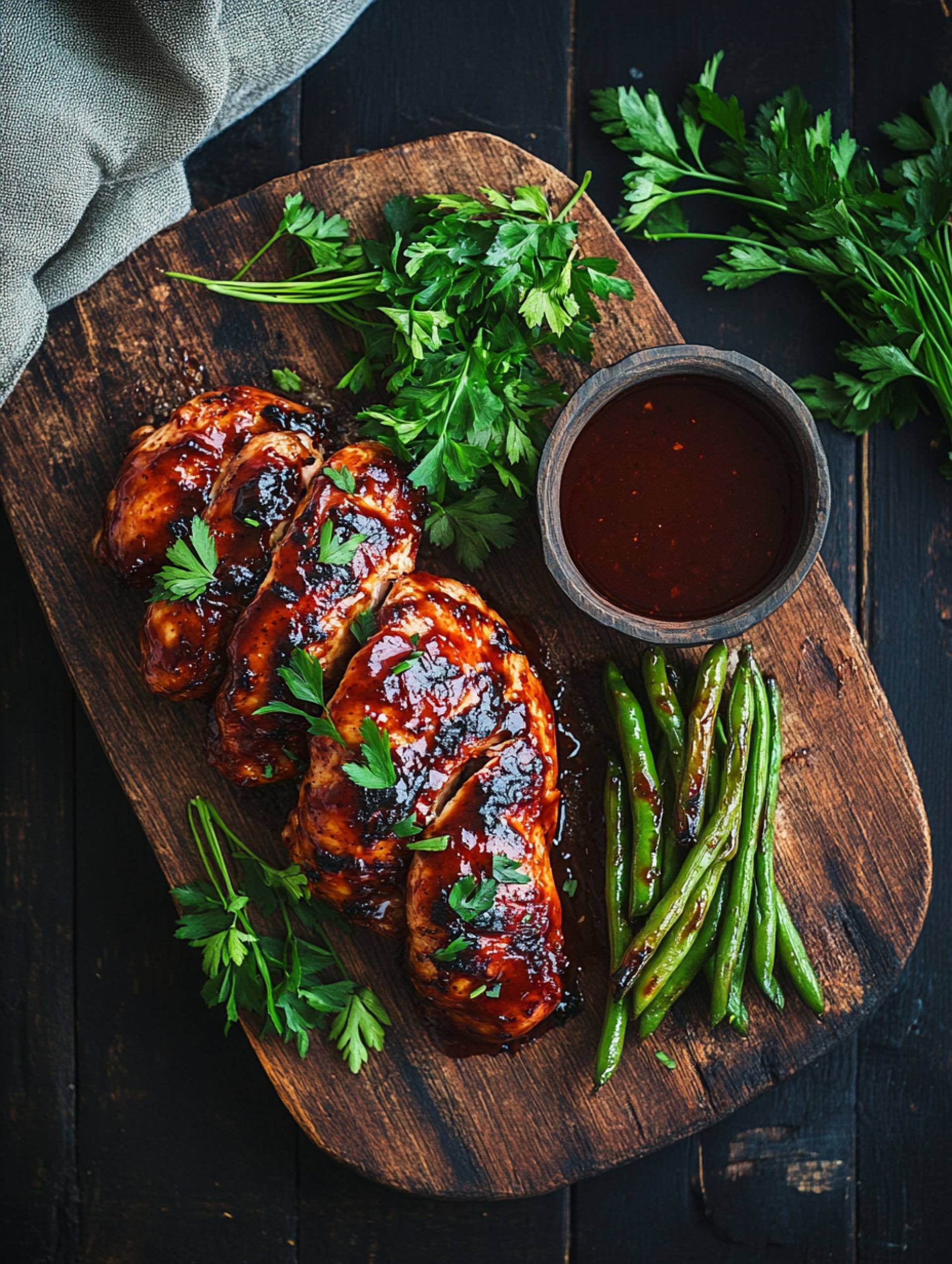 Honey BBQ Chicken [Low Carb]