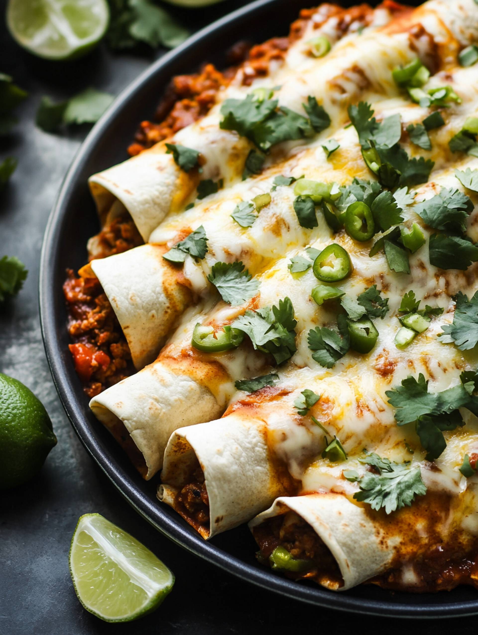 Ground Turkey Enchiladas
