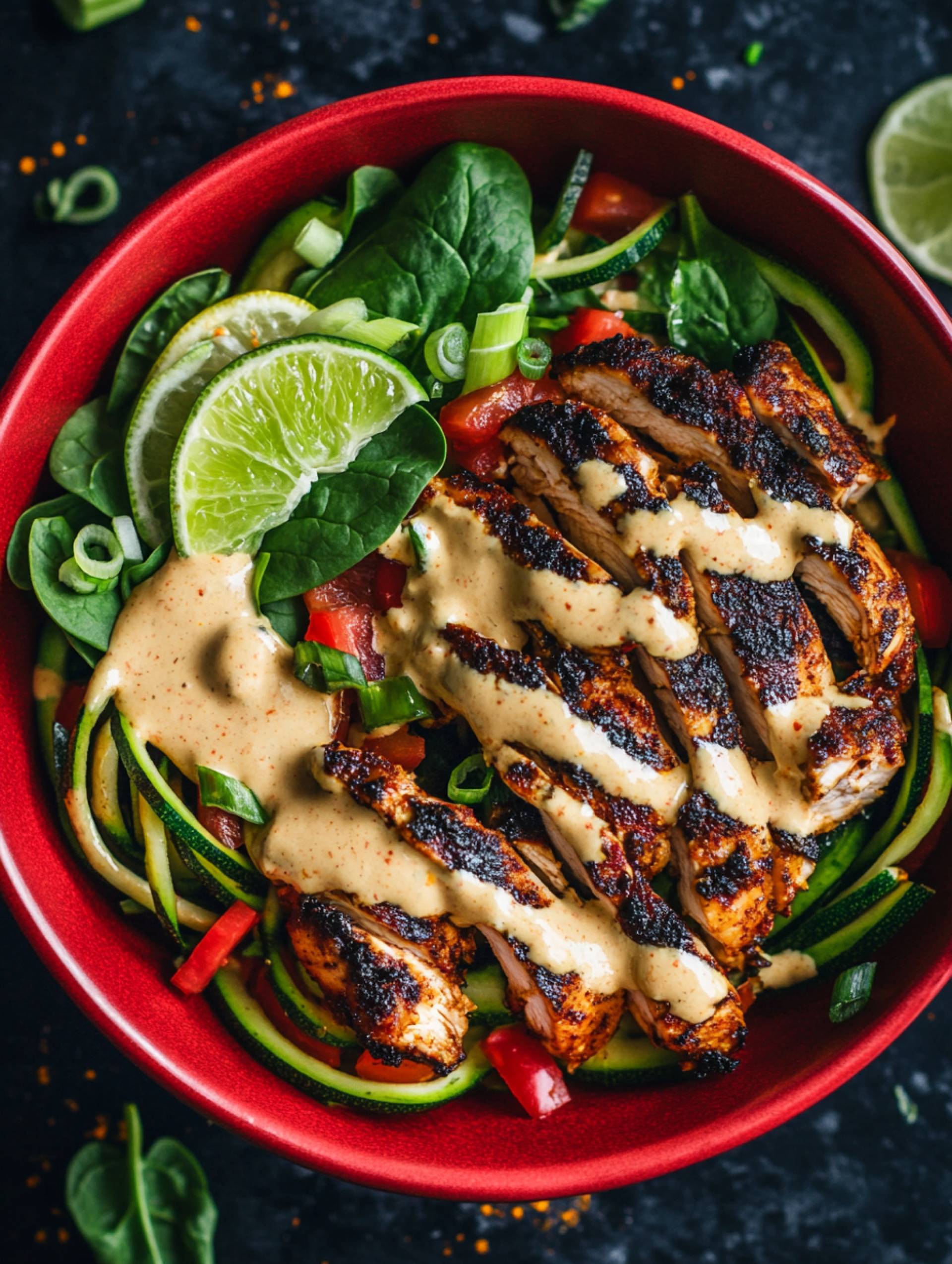 Rasta Pasta [Chicken] (Low Carb)