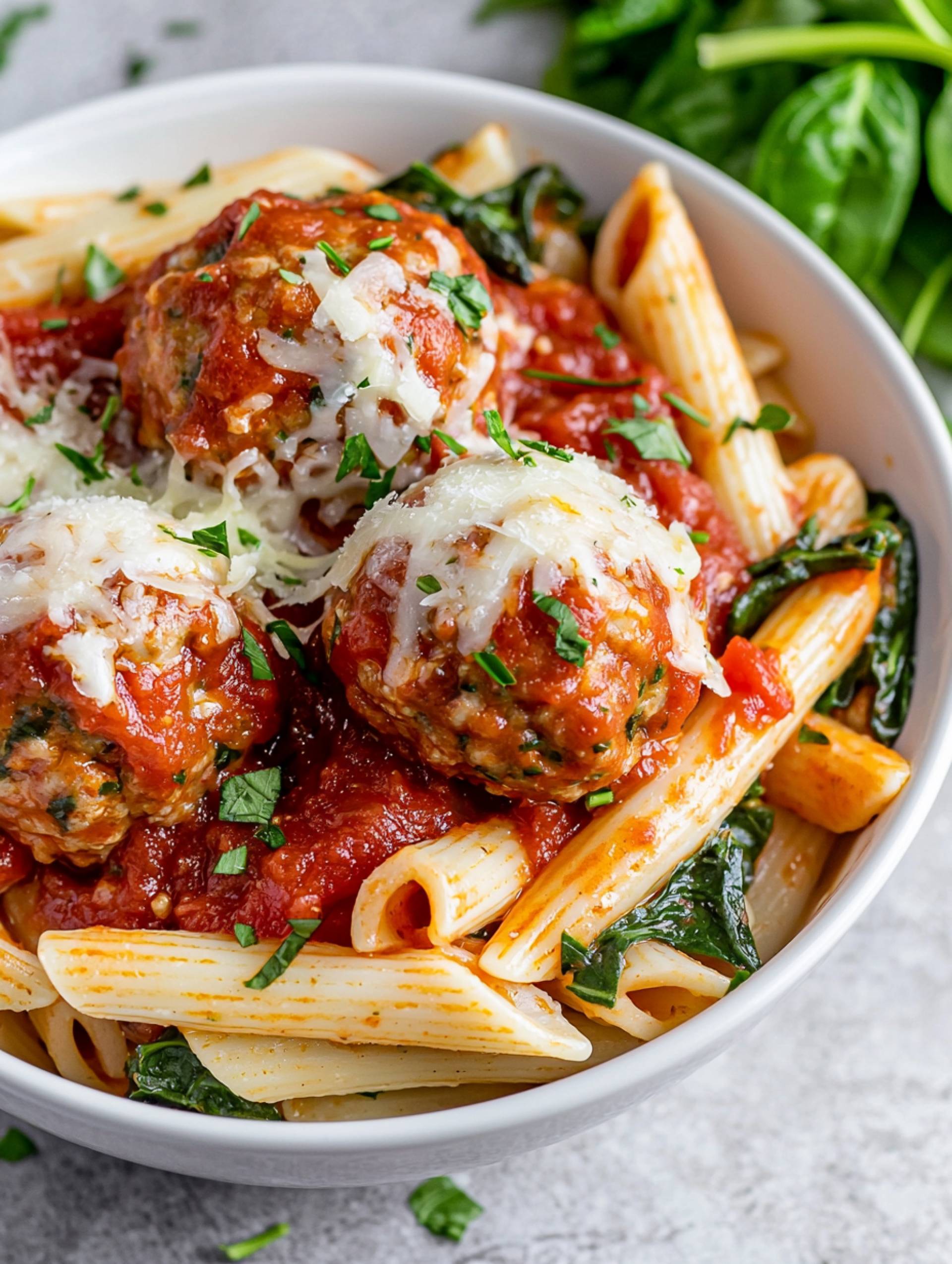 Chicken Parmesan Meatballs
