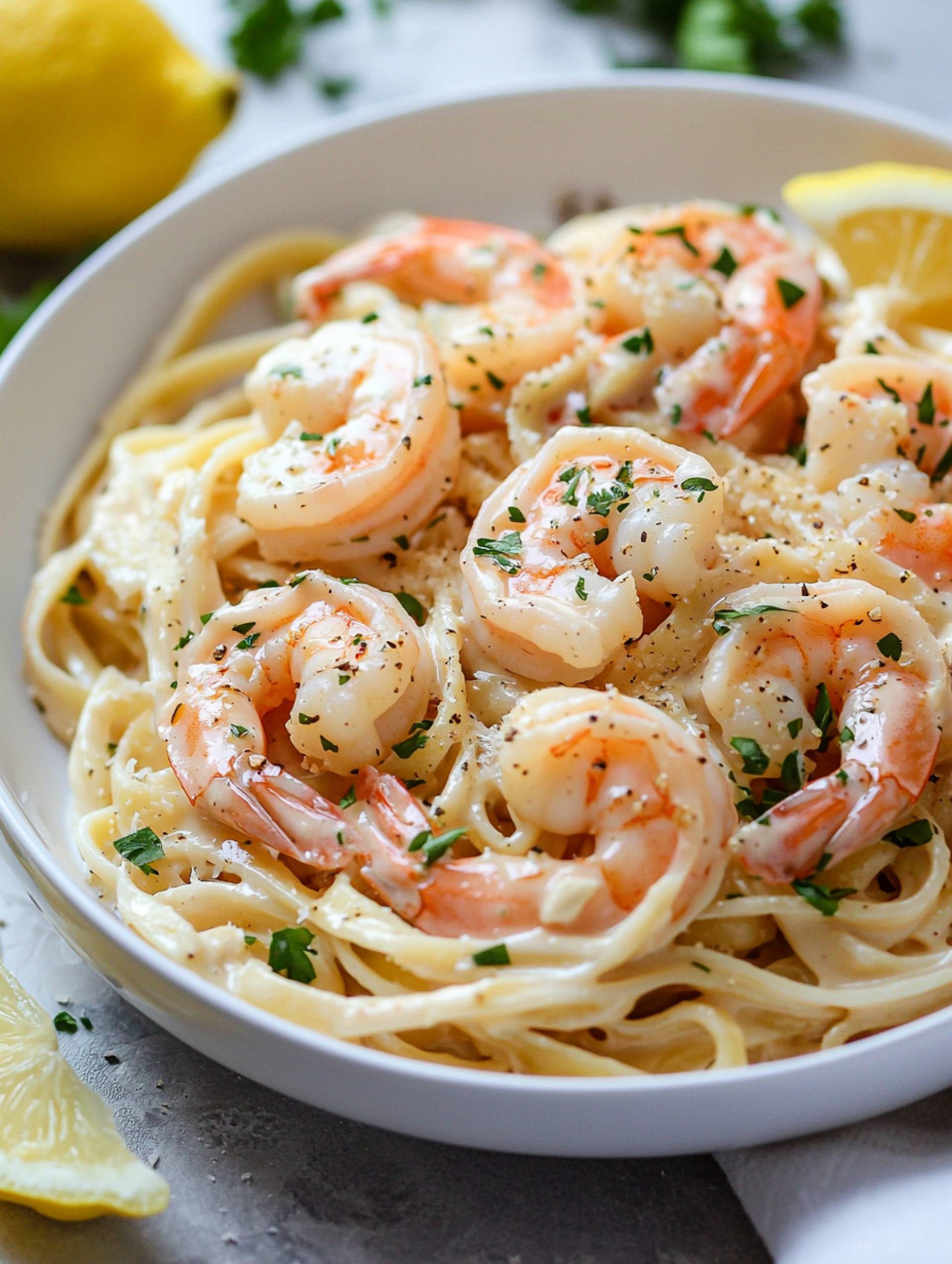 Shrimp Alfredo