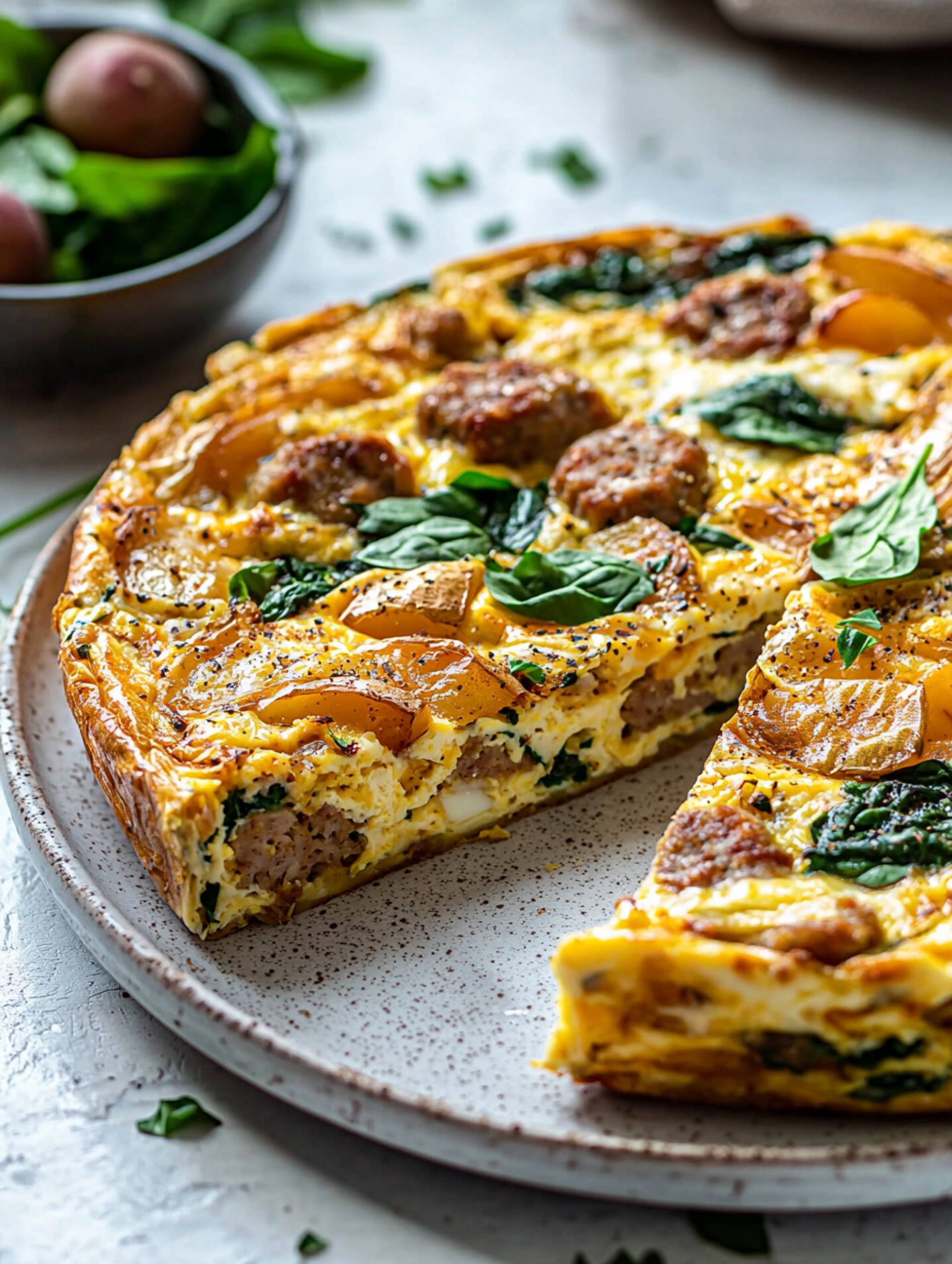 Turkey Sausage Frittata