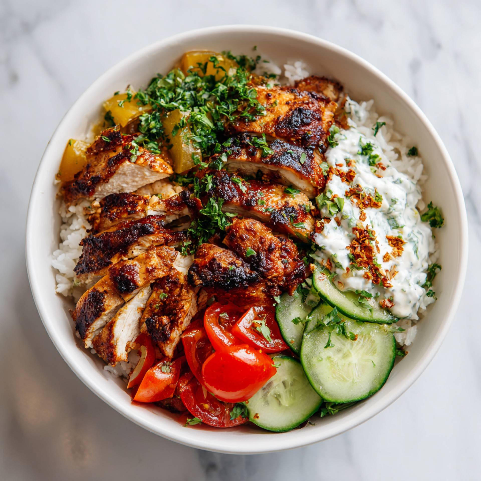 Chicken Over Rice
