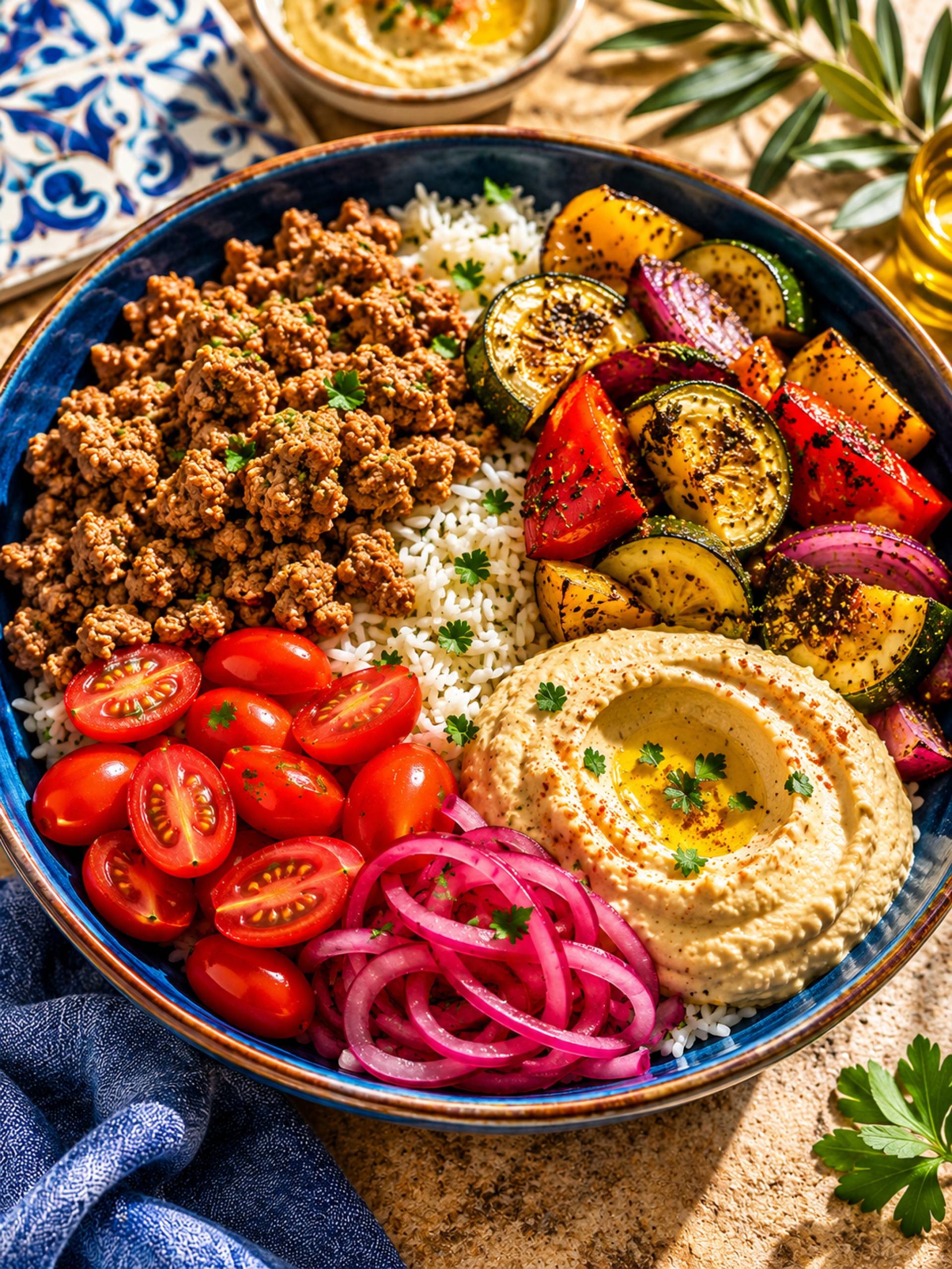 Mediterranean Turkey Bowl