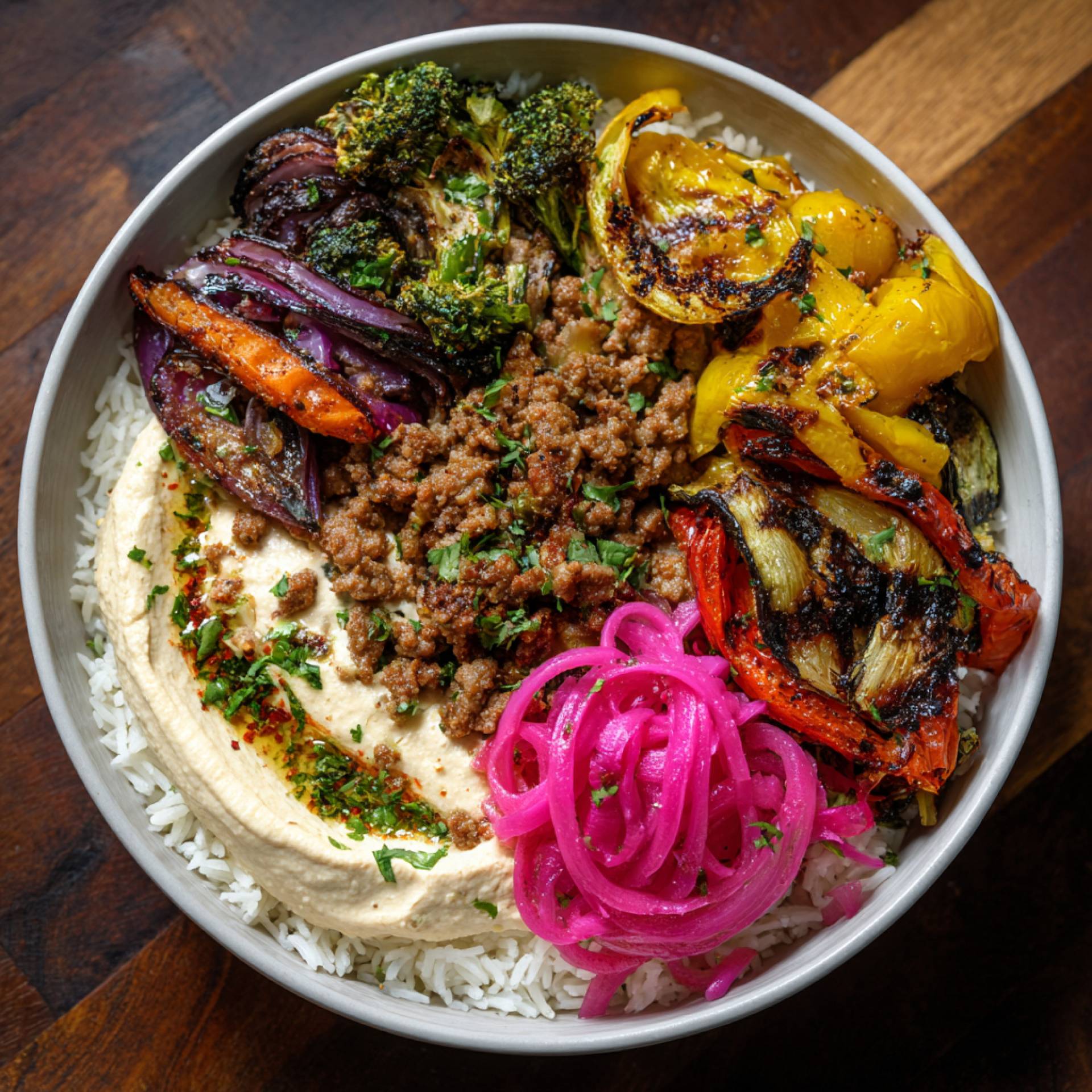 Mediterranean Turkey Bowl [Low Carb]
