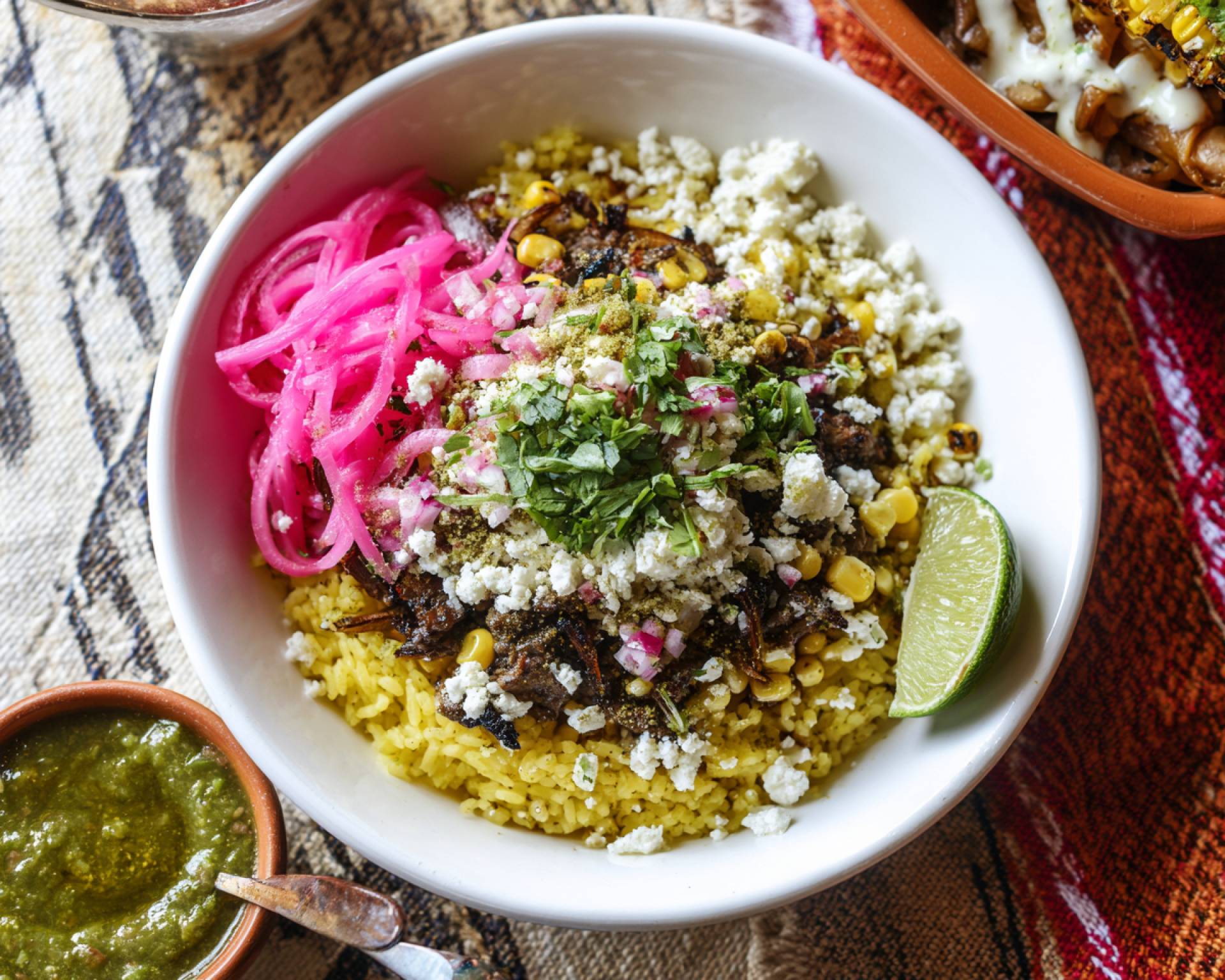 Salsa Verde Beef Bowl