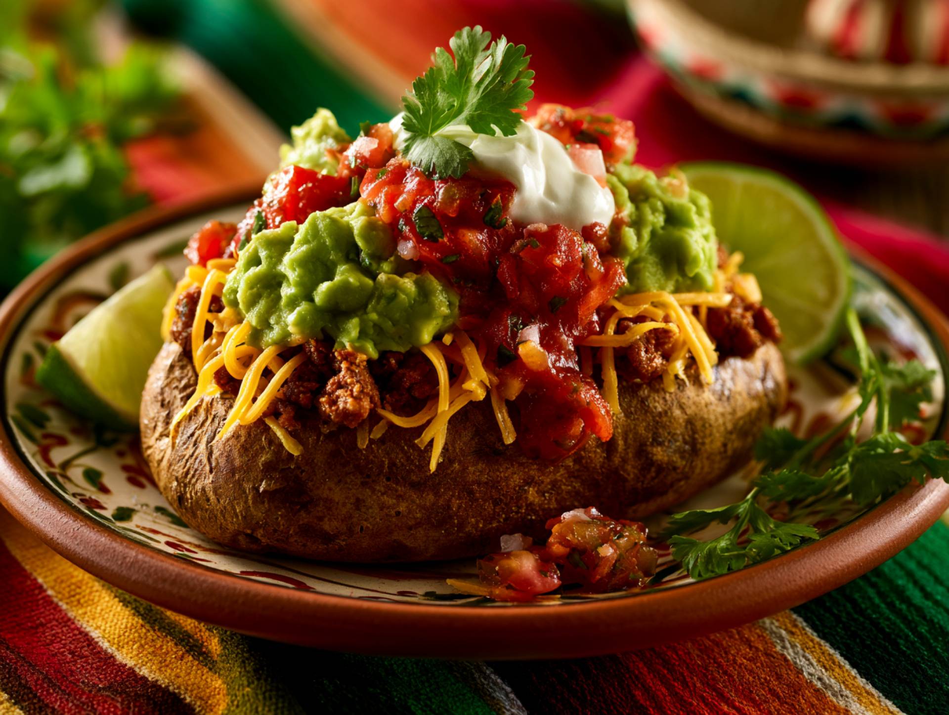 Loaded Taco Beef Potato