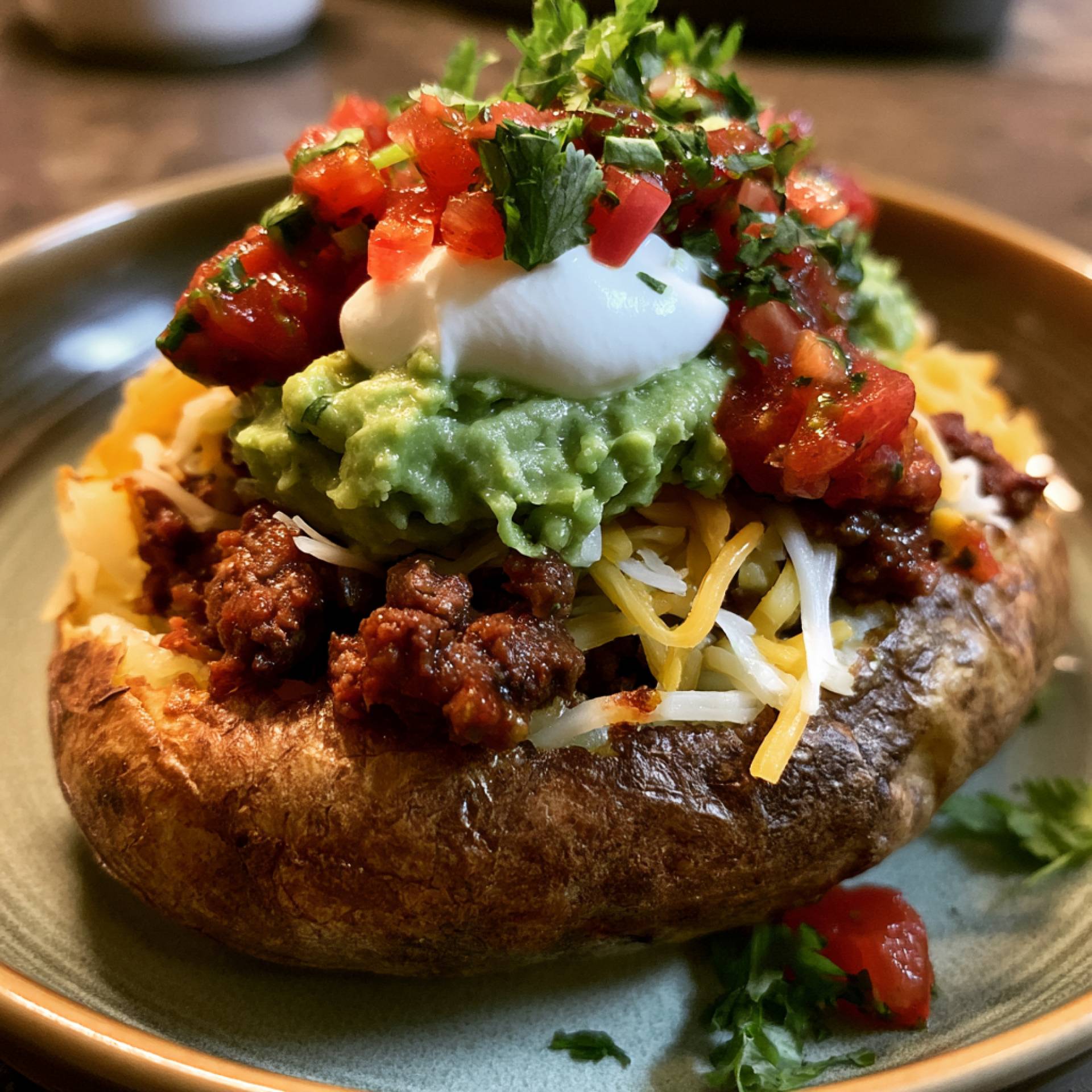 Loaded Taco Beef Potato