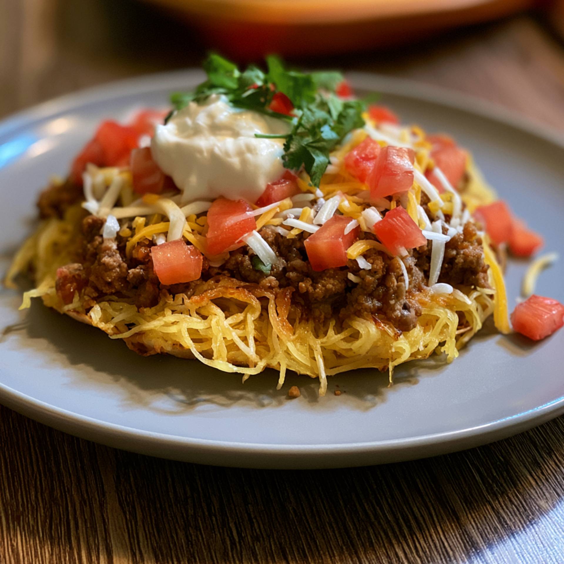 Loaded Taco Beef Potato (Low Carb)