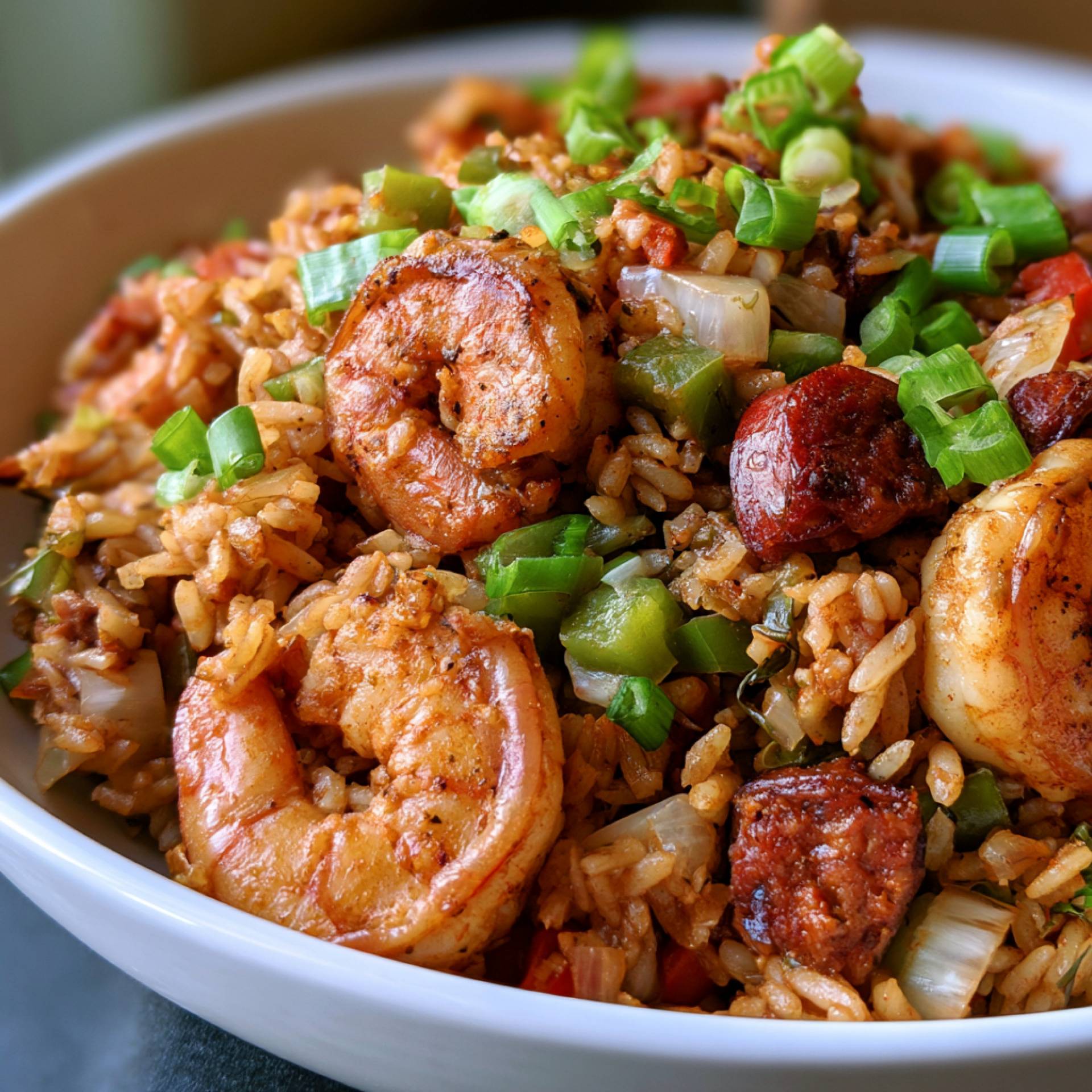 Shrimp & Sausage Jambalaya