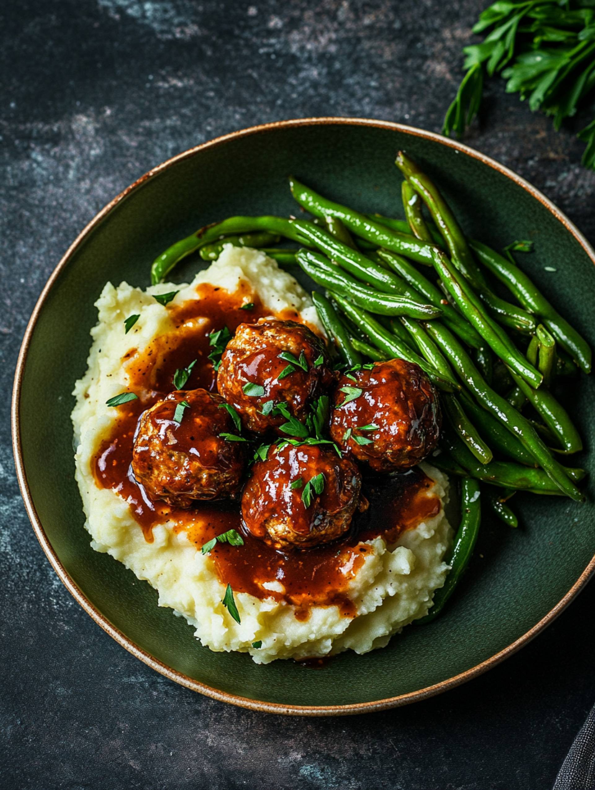 BBQ Turkey Meatballs