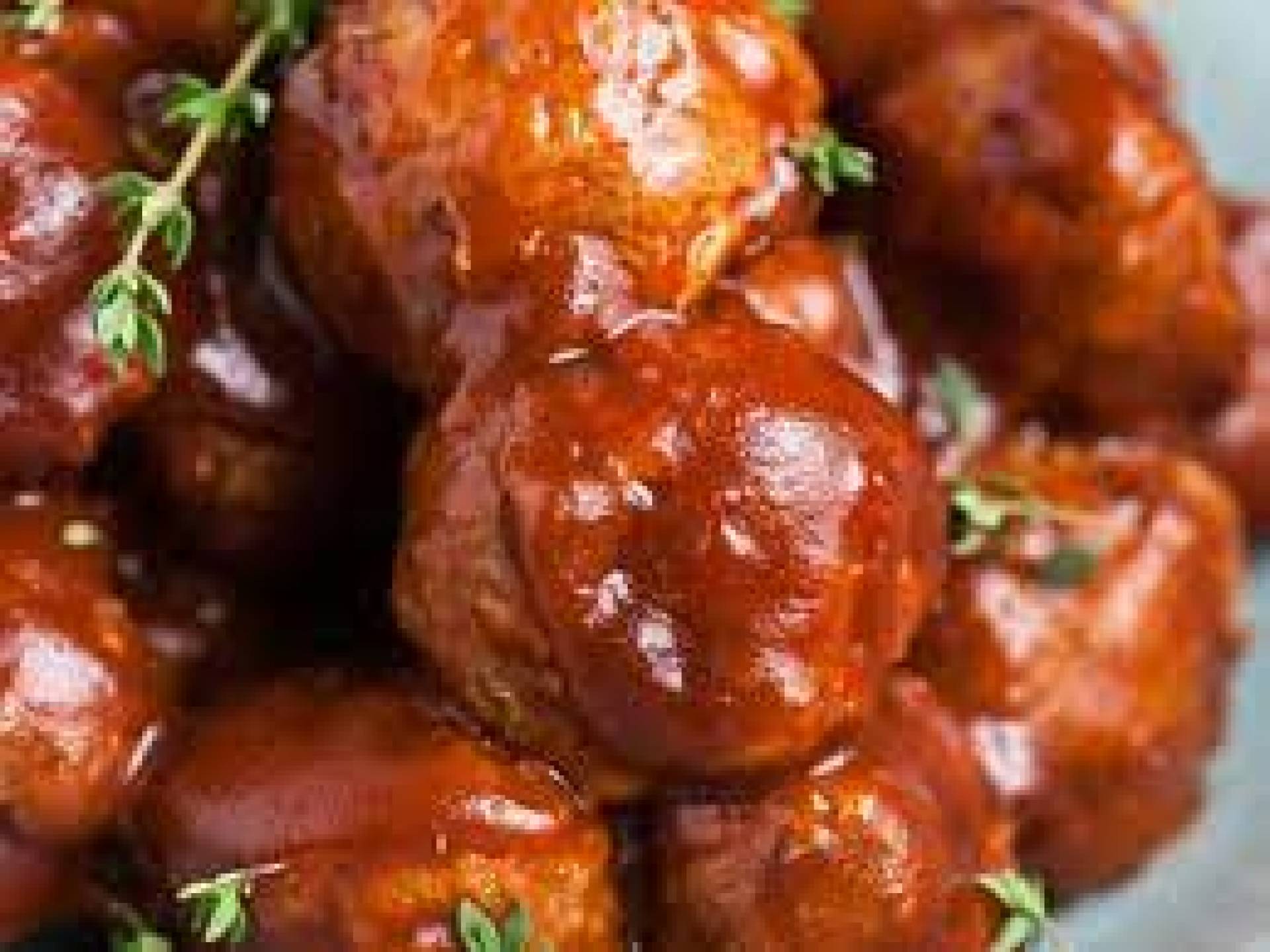 BBQ Turkey Meatballs