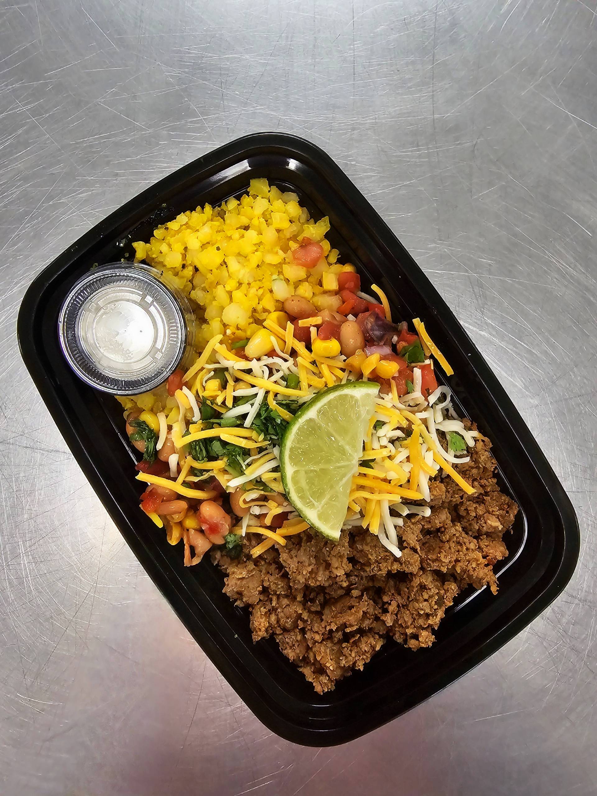 Ground Turkey Taco Bowl [Low Carb]