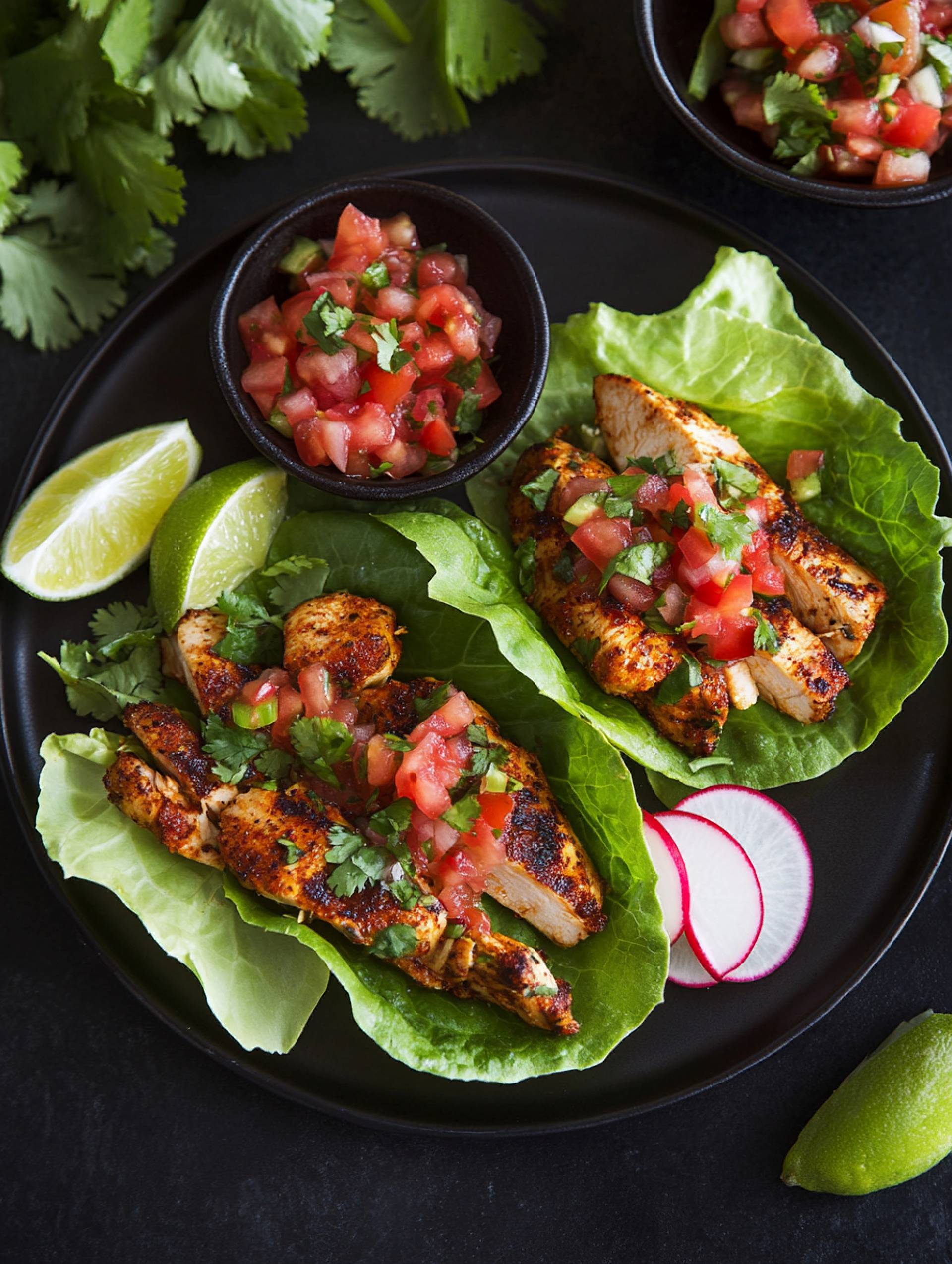 Grilled Chicken Street Tacos [Low Carb]