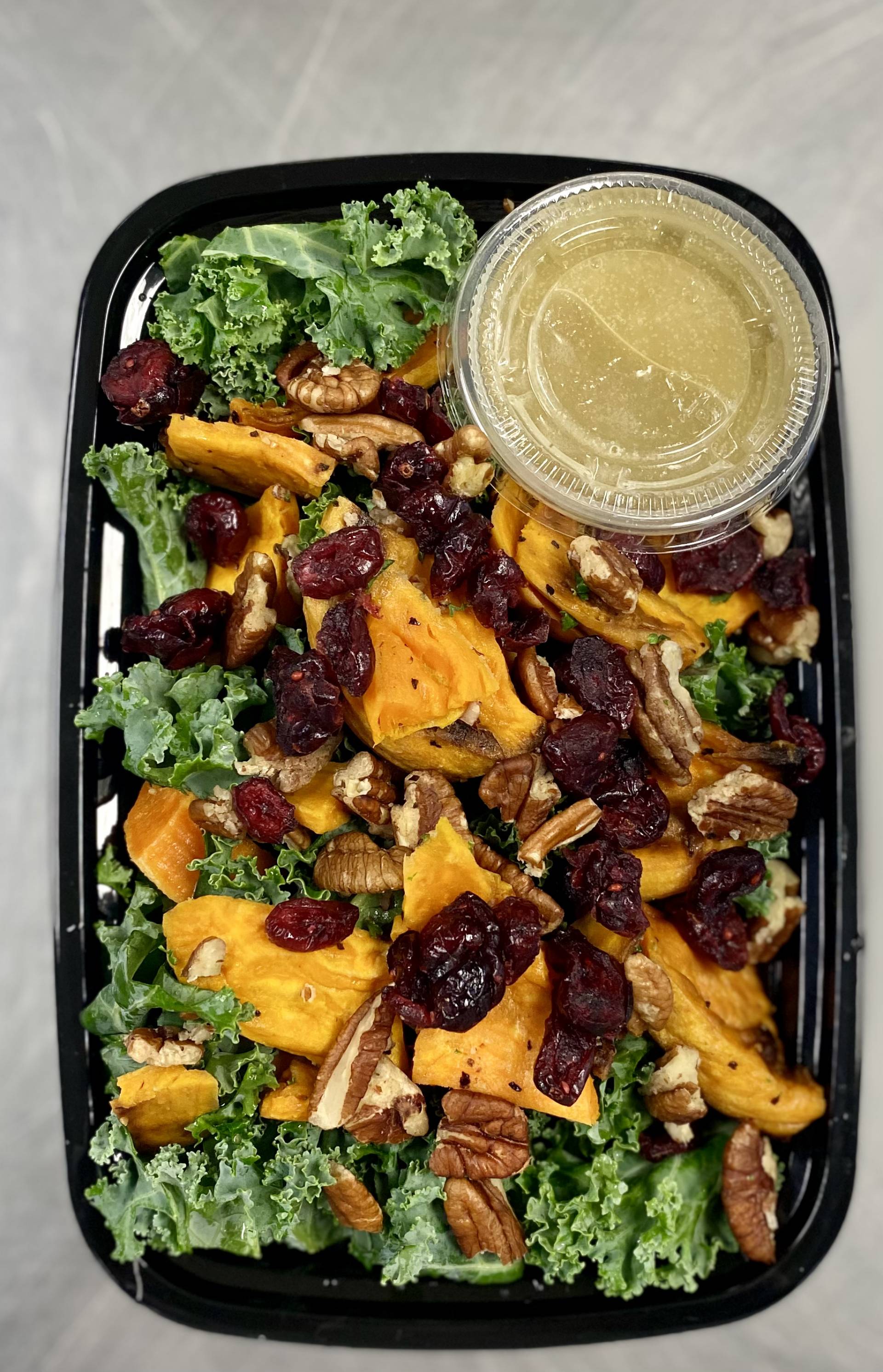 Fall Kale & Sweet Potato Salad