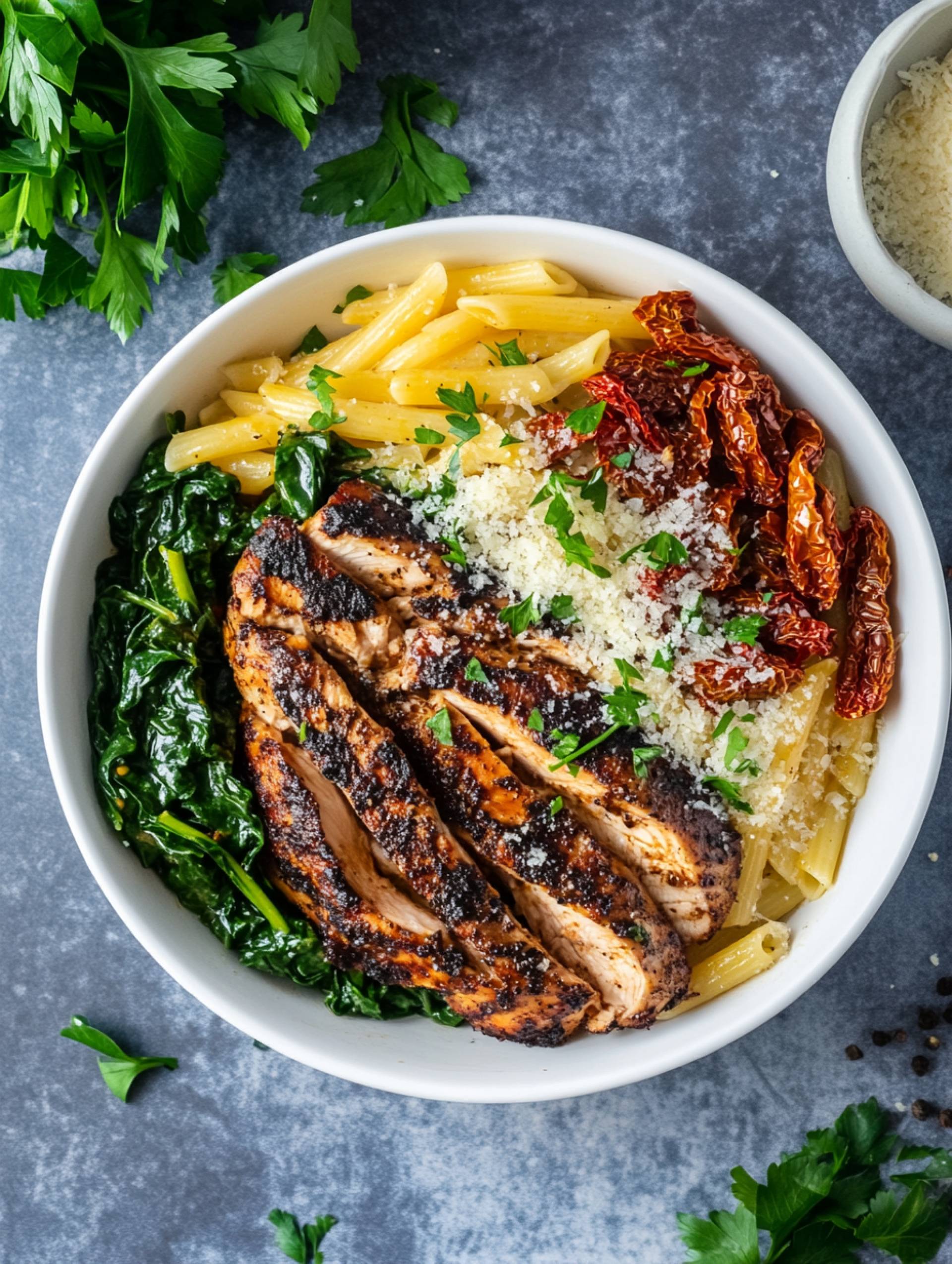 Tuscan Chicken Pasta