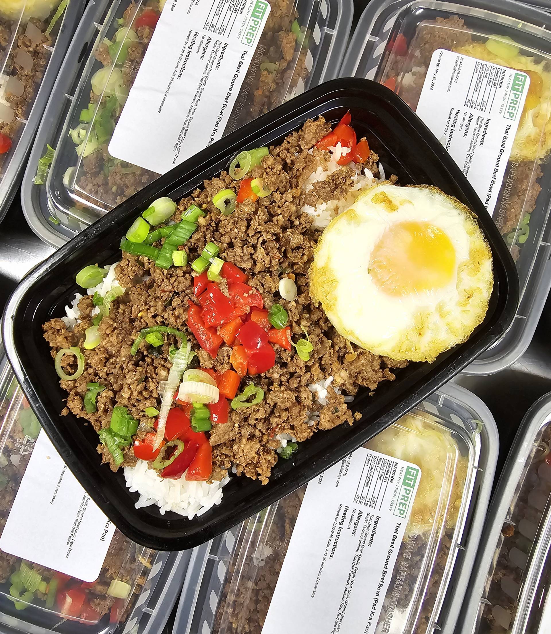 Thai Basil Ground Beef Bowl (Pad Kra Pao)