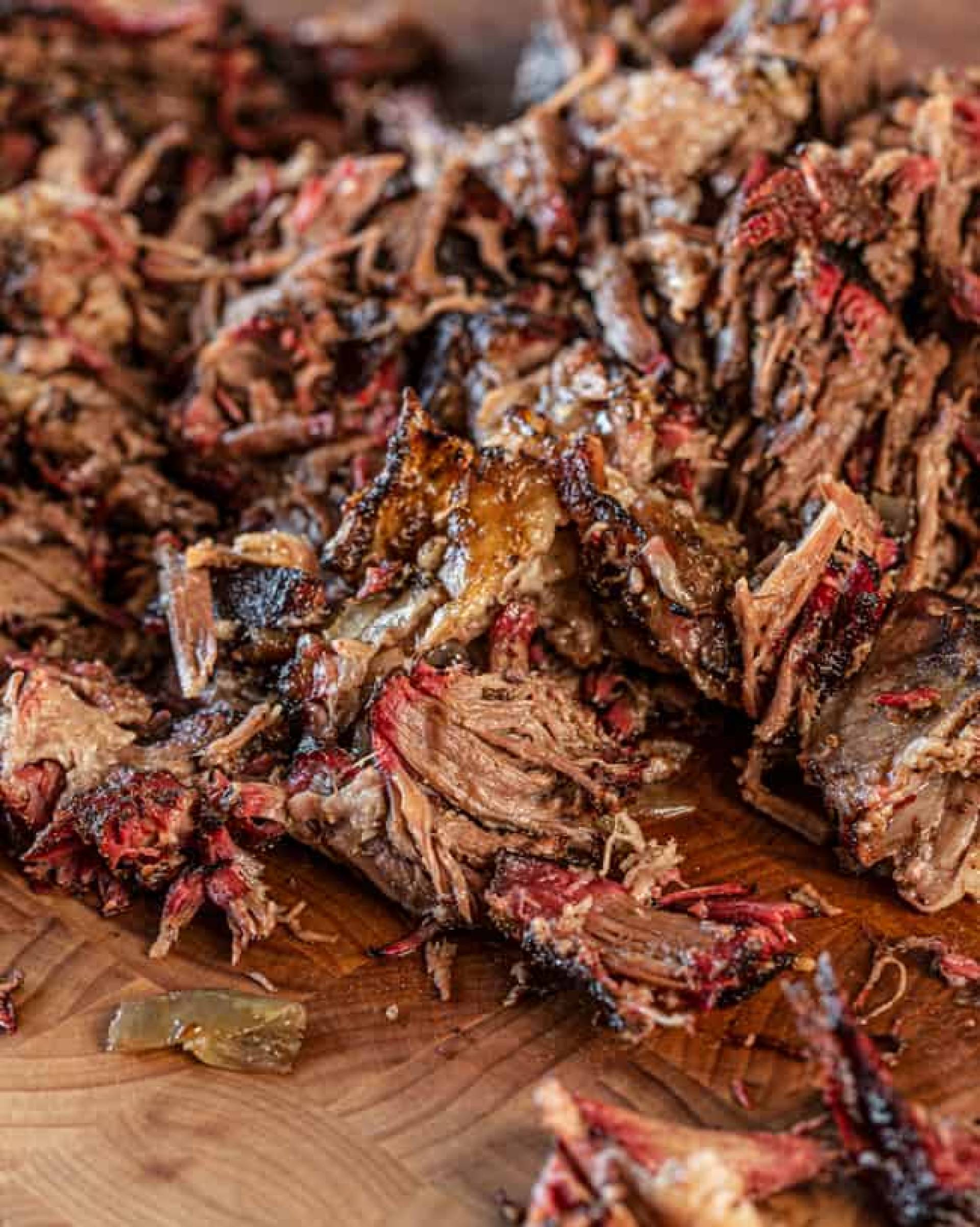 Smoked Pulled Beef [Roasted Potatoes]