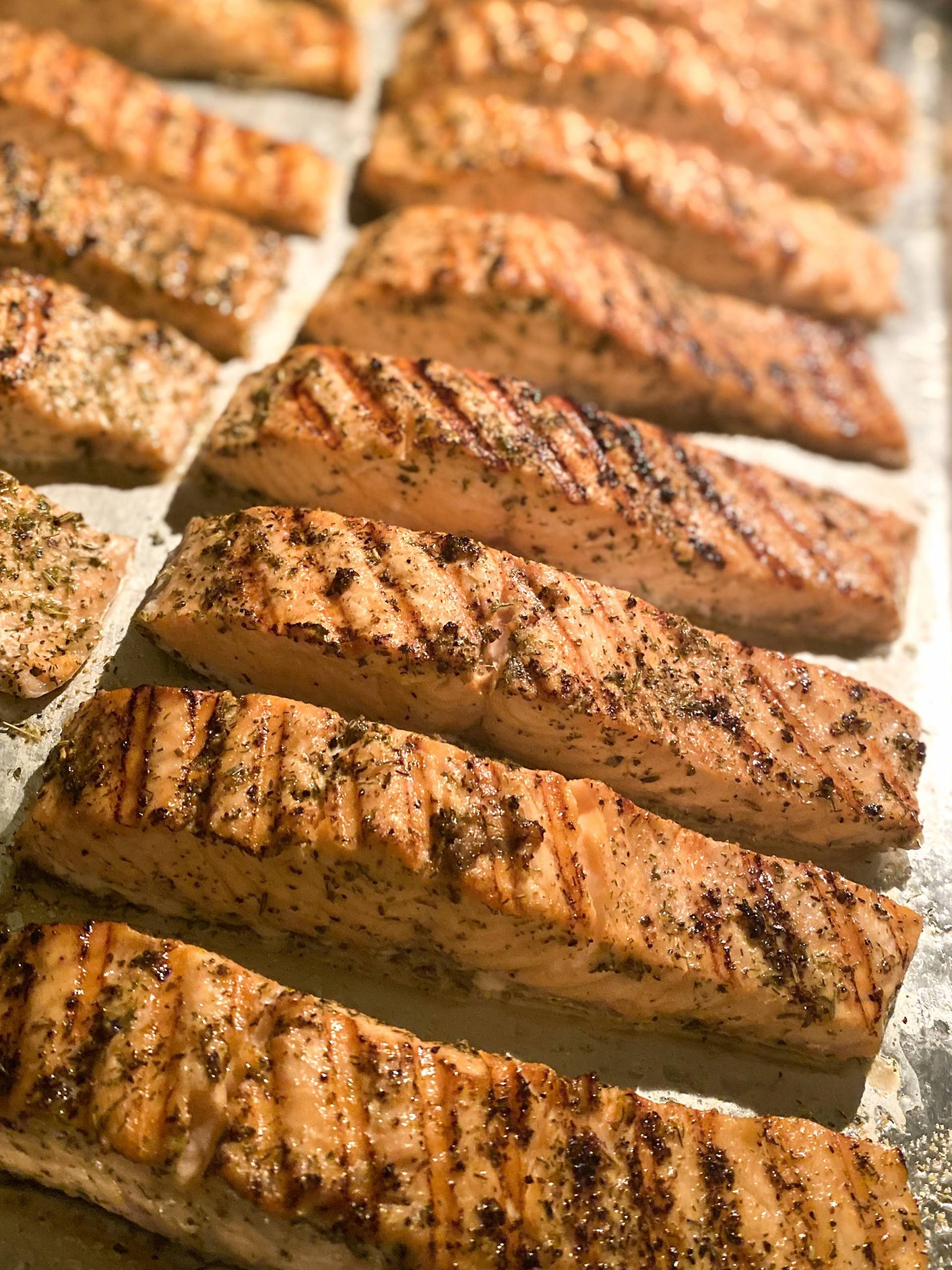 Grilled Salmon [Brown Rice]