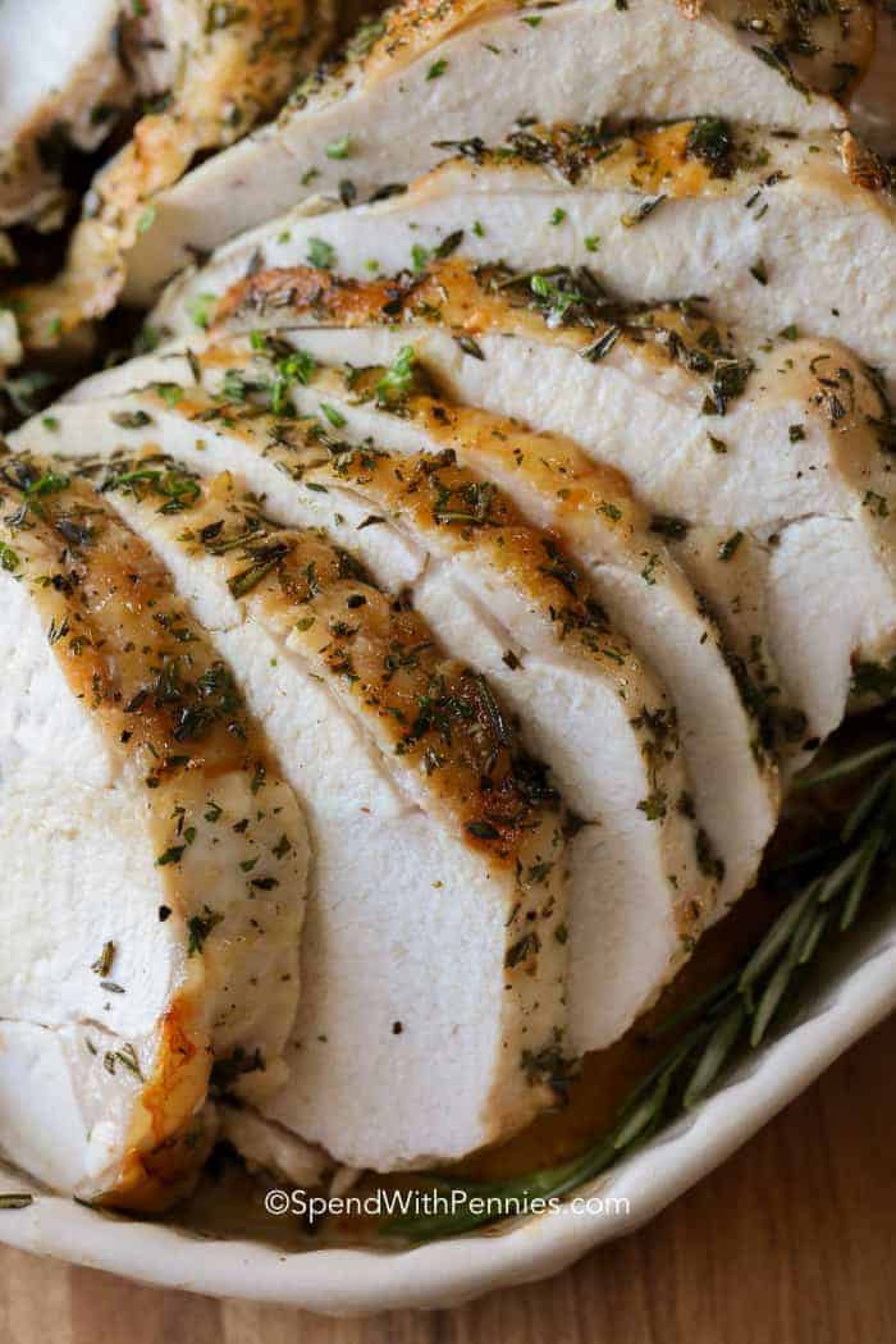 Herb Roasted Turkey Breast [Brown Rice]