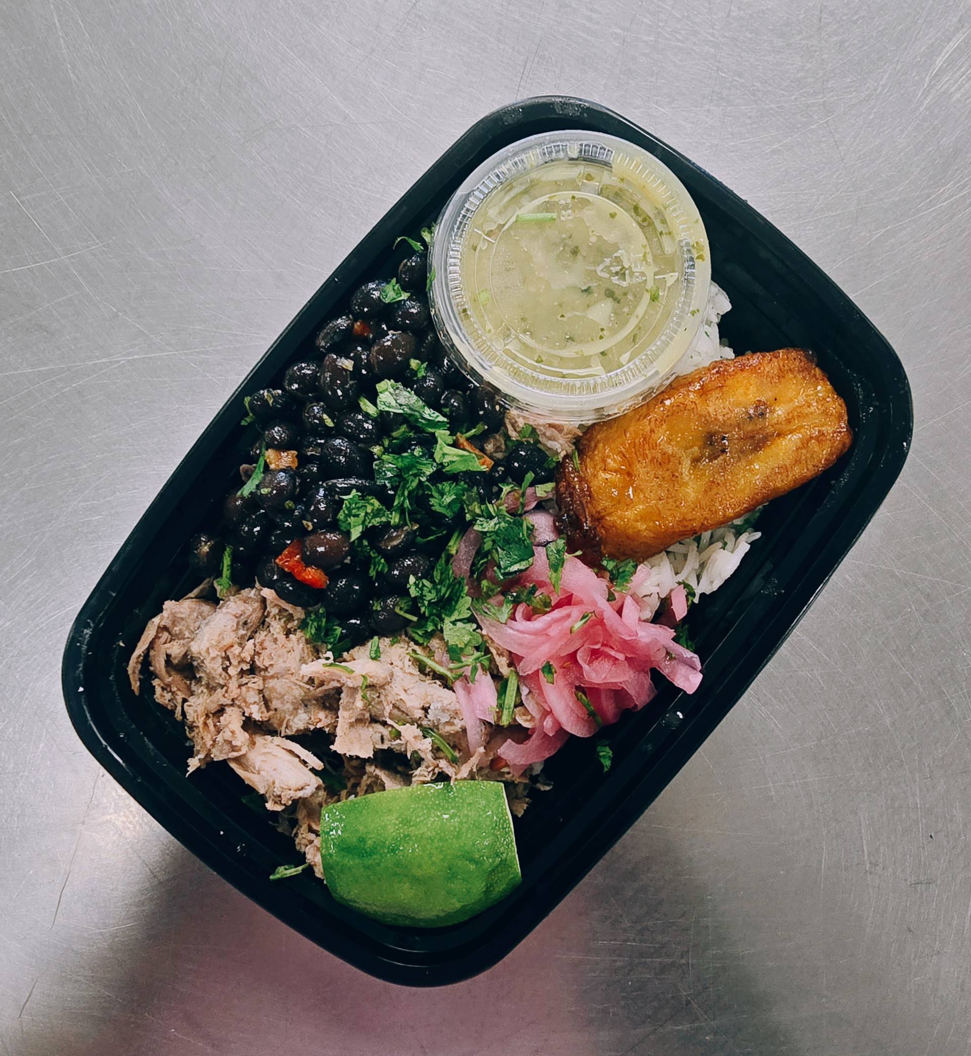 Cuban Pulled Pork Bowl