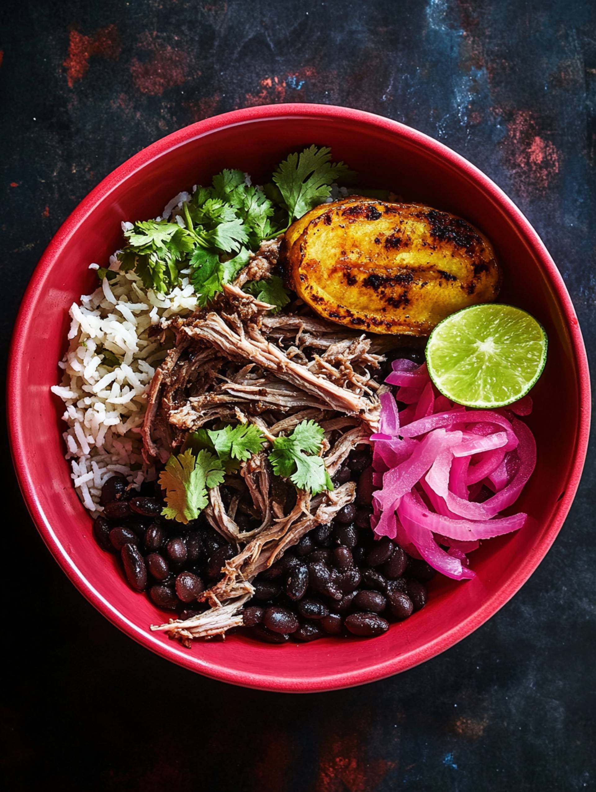Cuban Pulled Pork Bowl