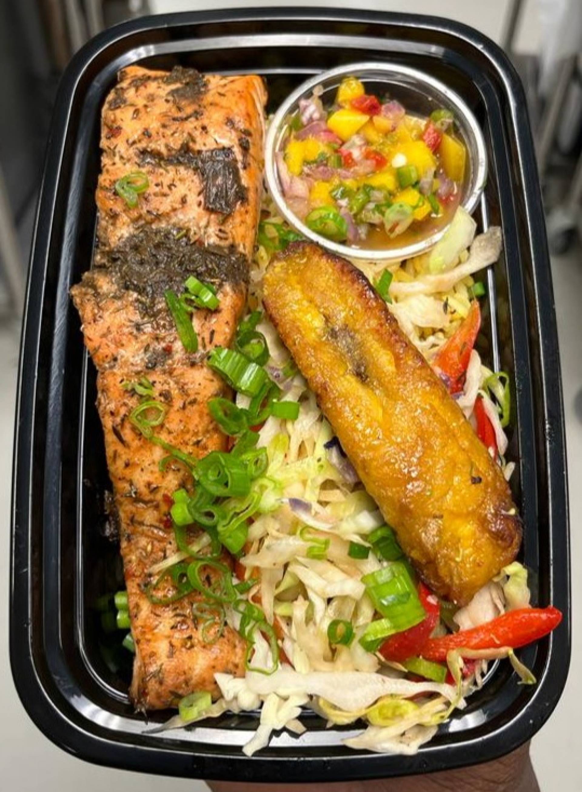 Jerk Salmon Bowl