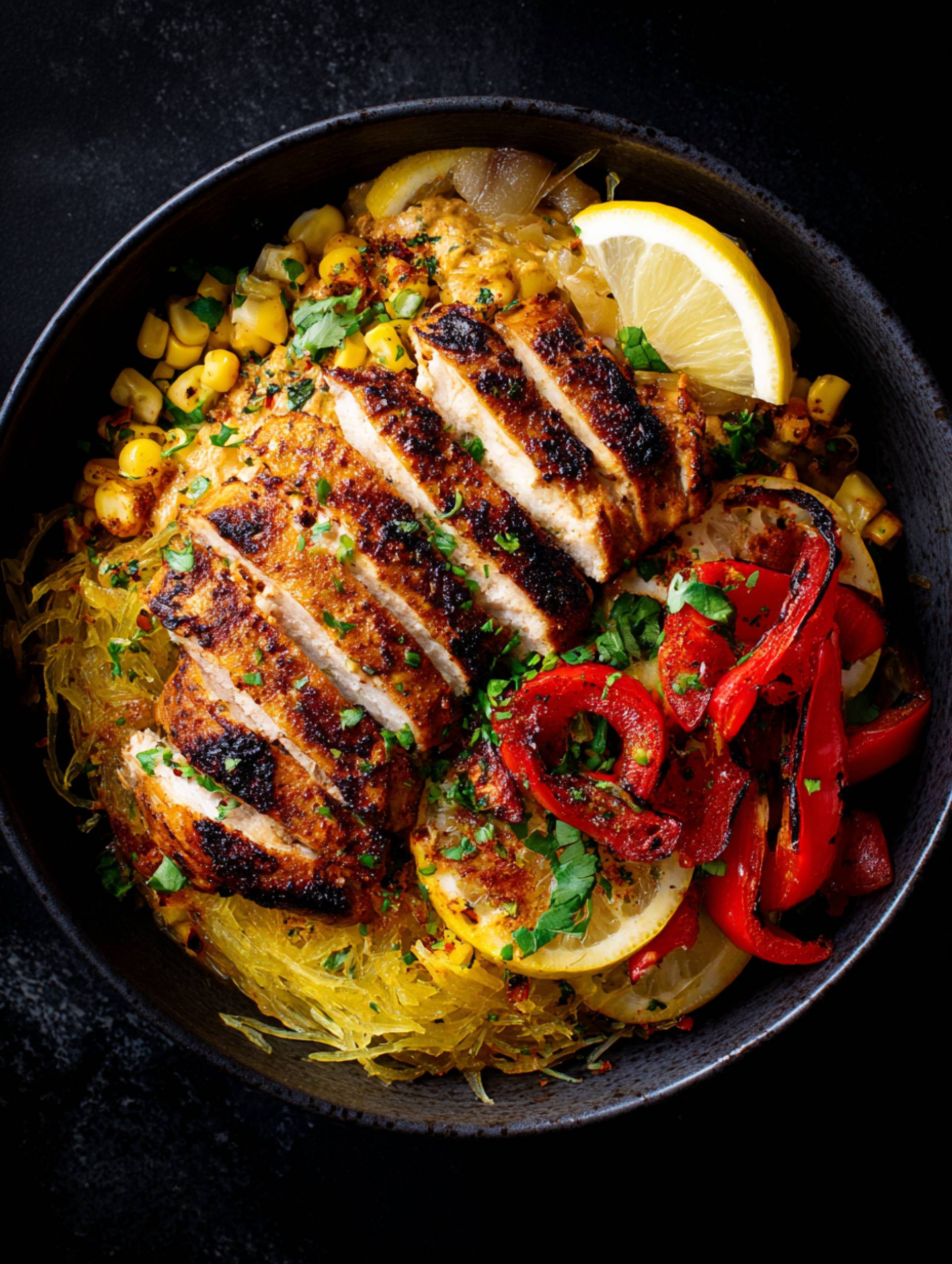 Peri Peri Chicken Bowl [Low Carb]