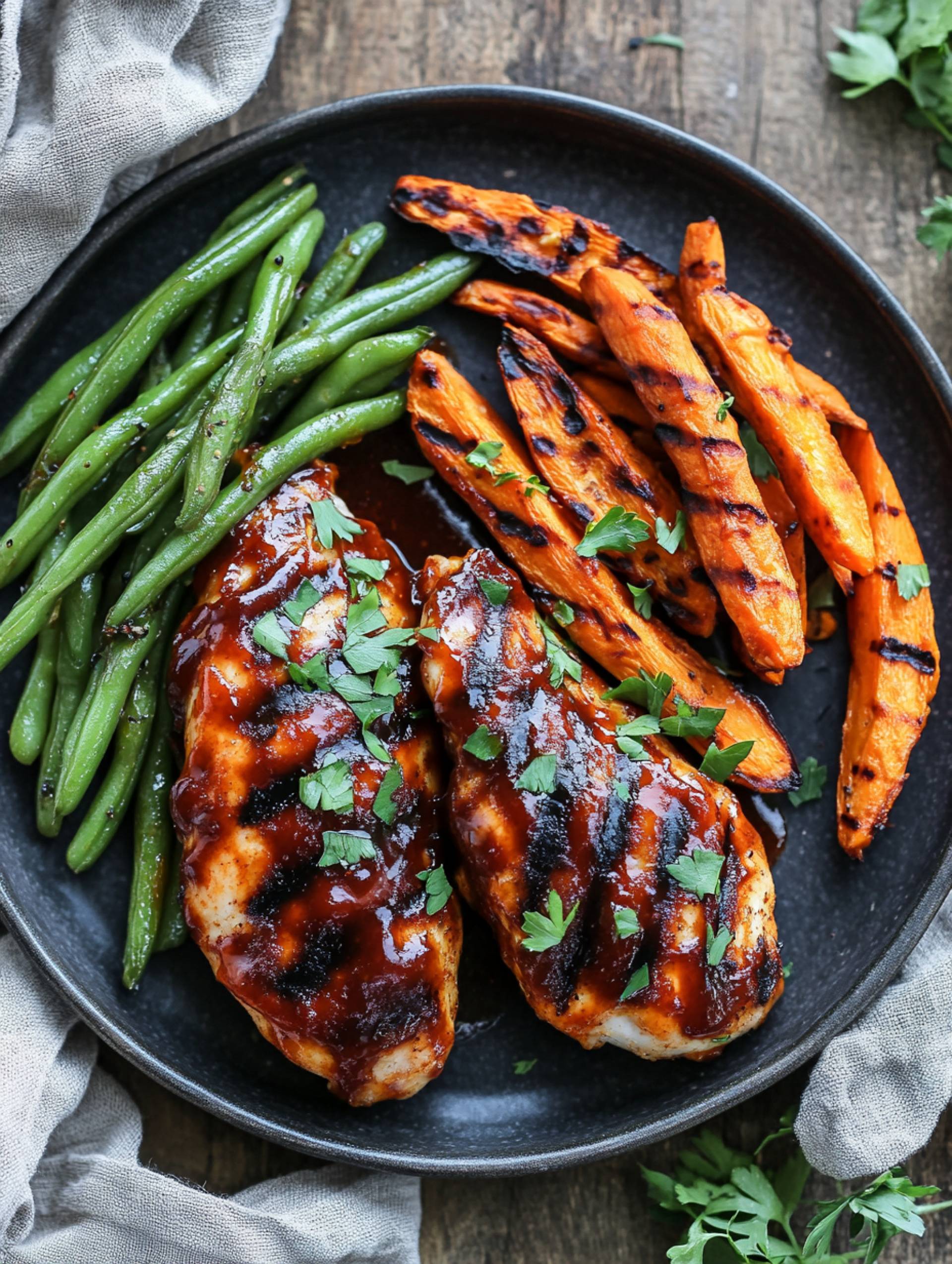 BBQ Chicken Bowl [Low Carb]