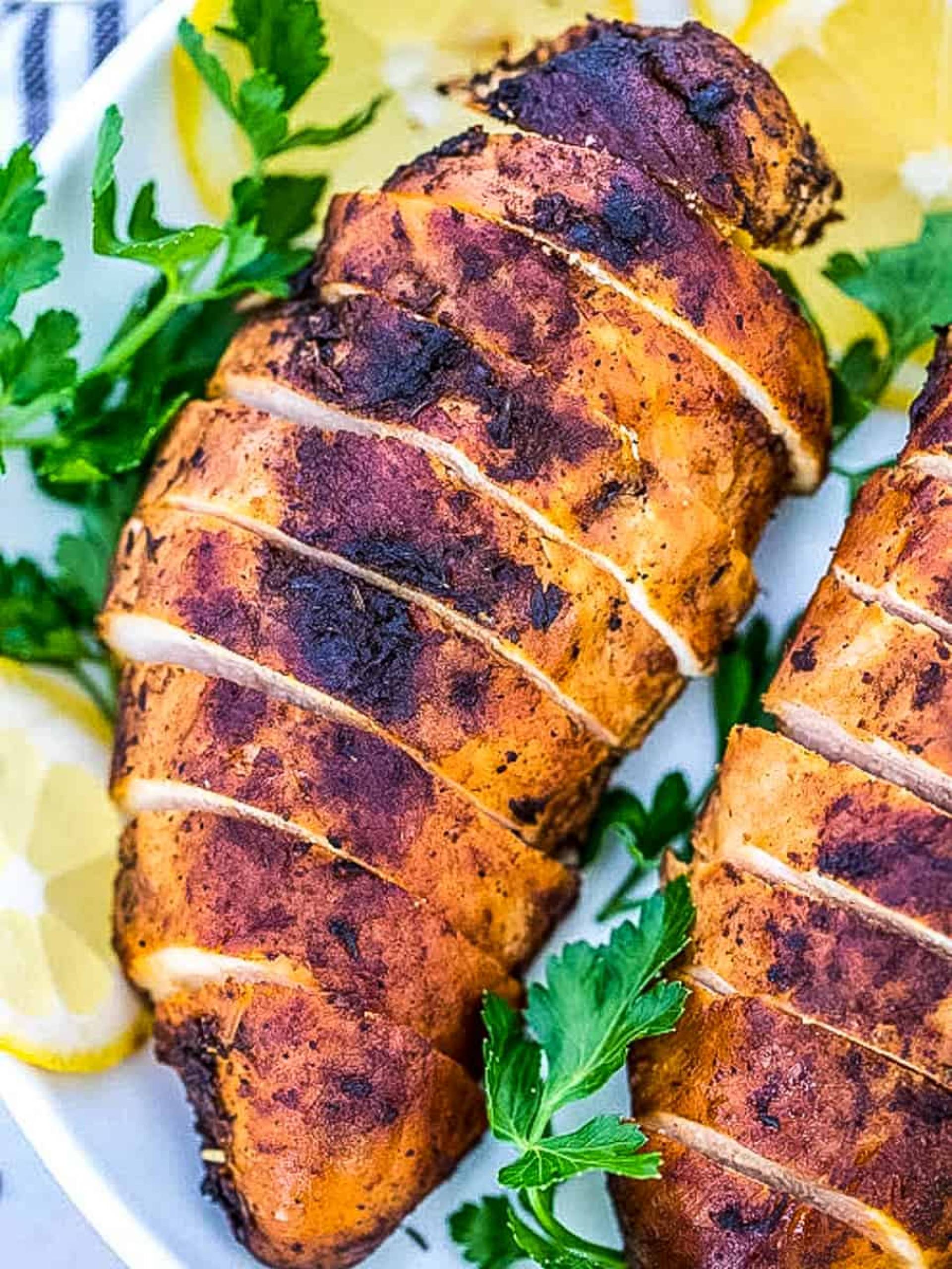 Blackened Chicken [Rosemary Roasted Potatoes]